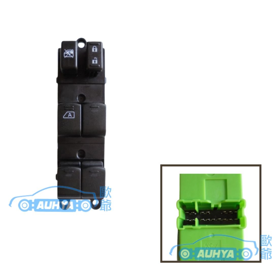 NISSAN 日產 裕隆 TIIDA 05 LIVINA 08 青鳥 主控 開關左前 昇降機開關 六按鍵 FL開關