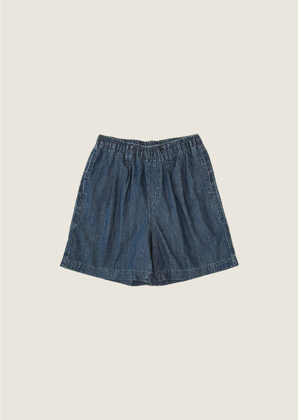 紋理牛仔萬能短褲