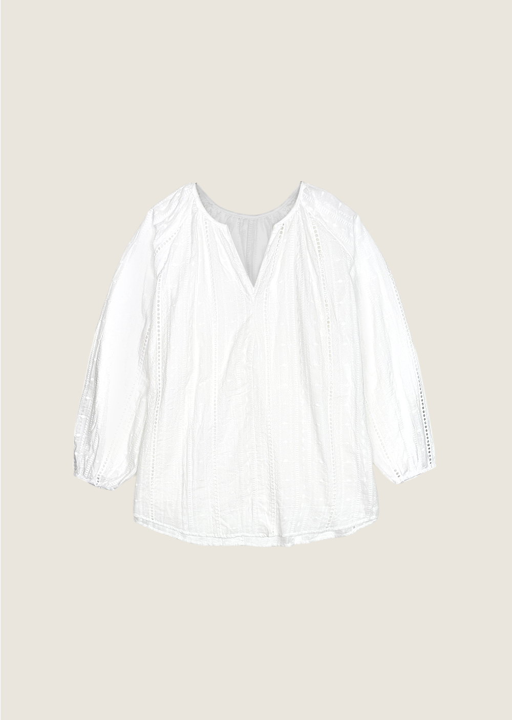 布蕾絲鏤空上衣