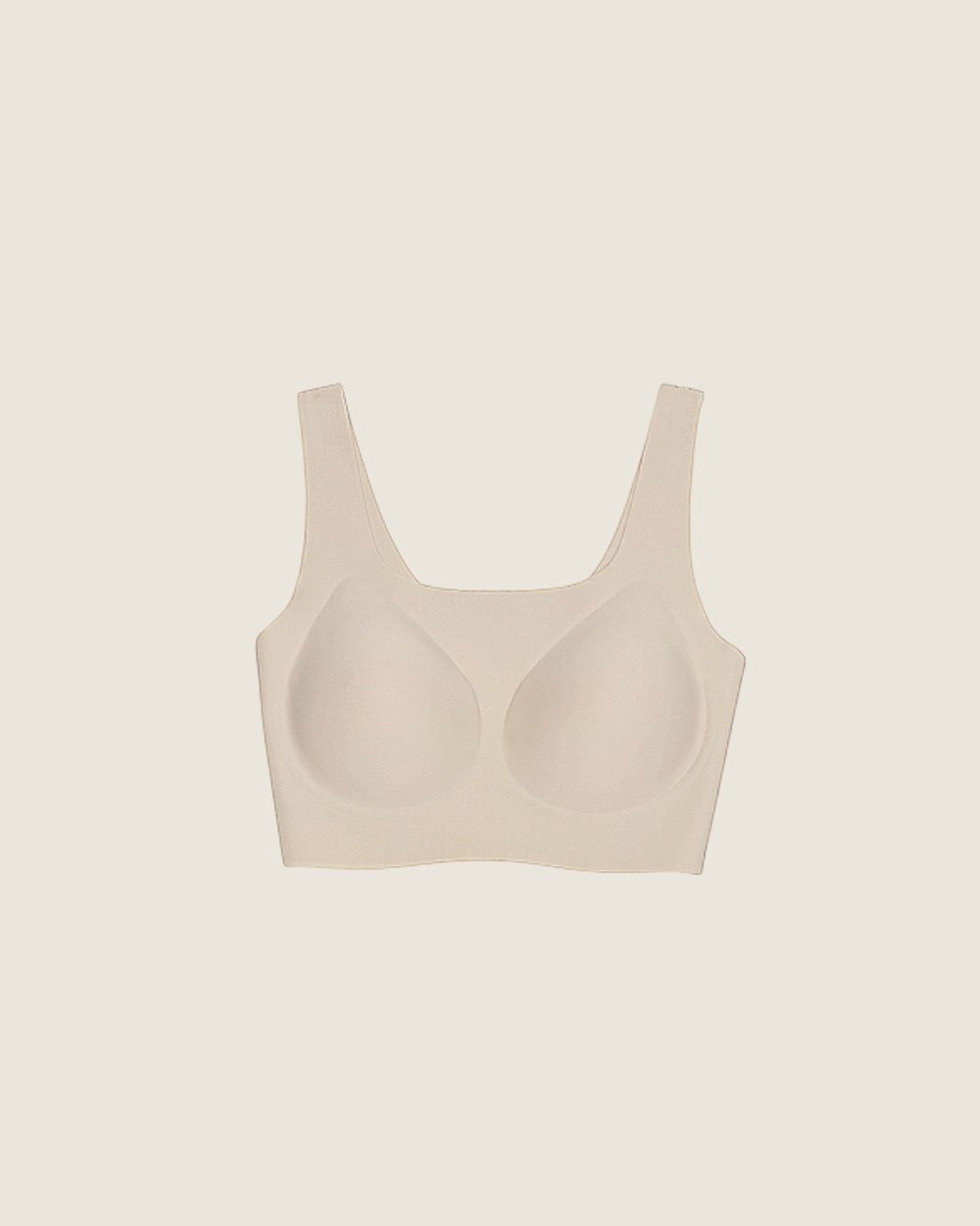 零束縛無痕必備U領Bra top-膚
