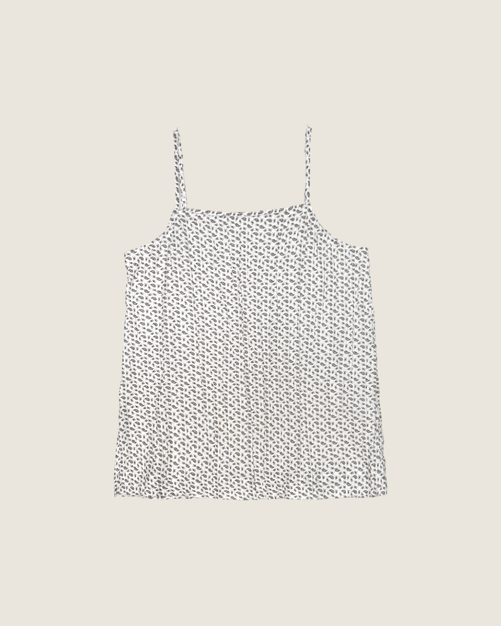 細穗印花吊帶背心