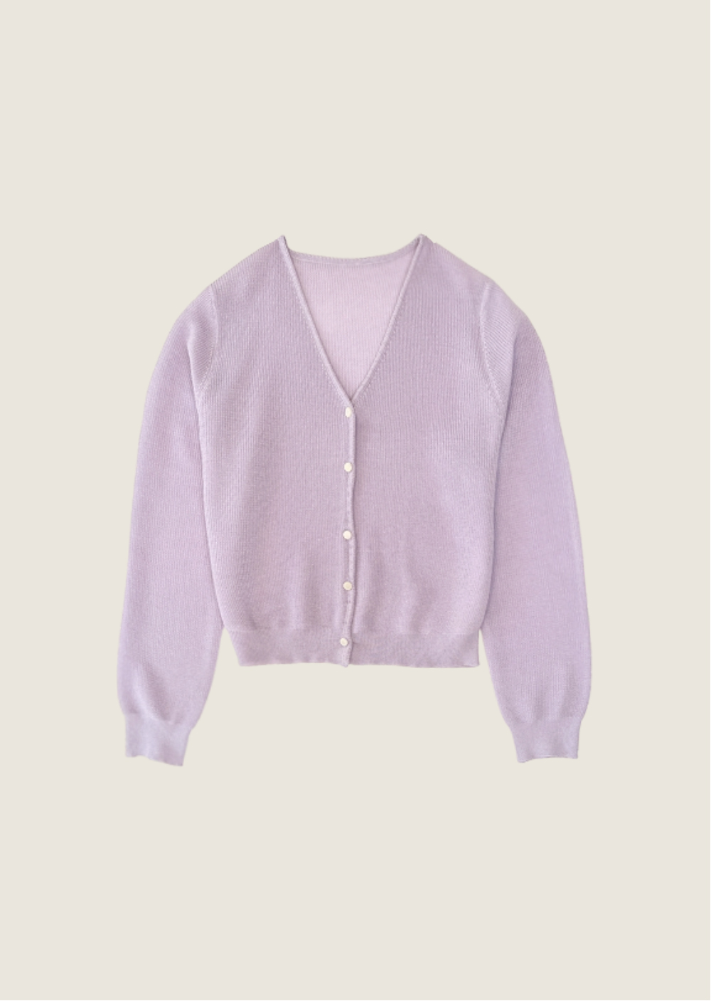 細膩柔滑開襟衫-紫