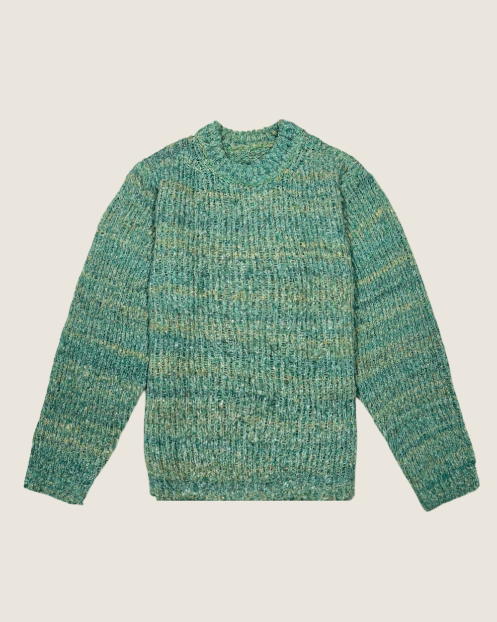 雪綿鬆軟毛衣-綠