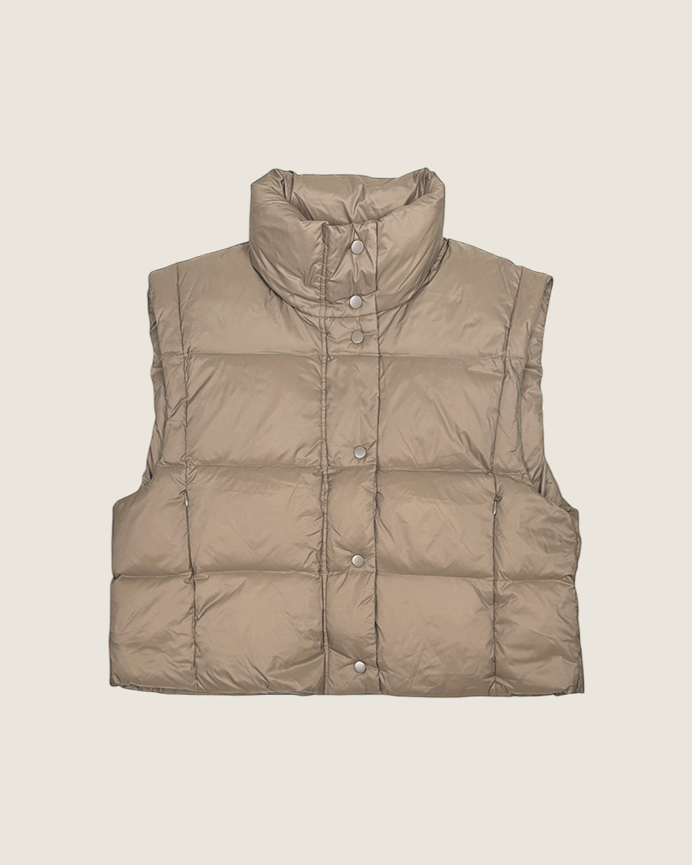 澎軟鴨絨背心