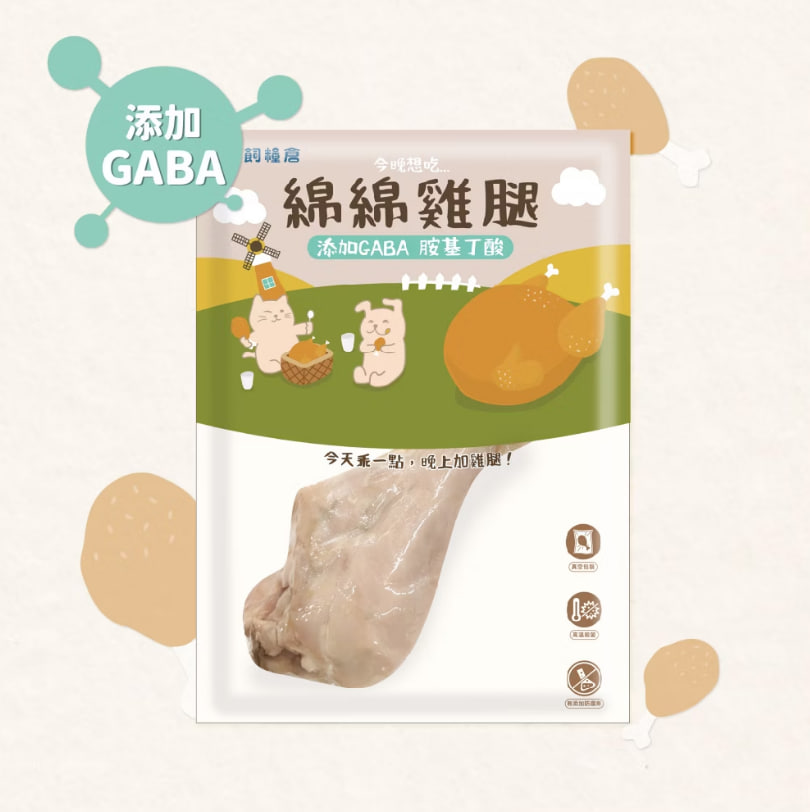 FUDOHOUSE 飼糧倉 常溫鮮食 綿綿雞腿 50g