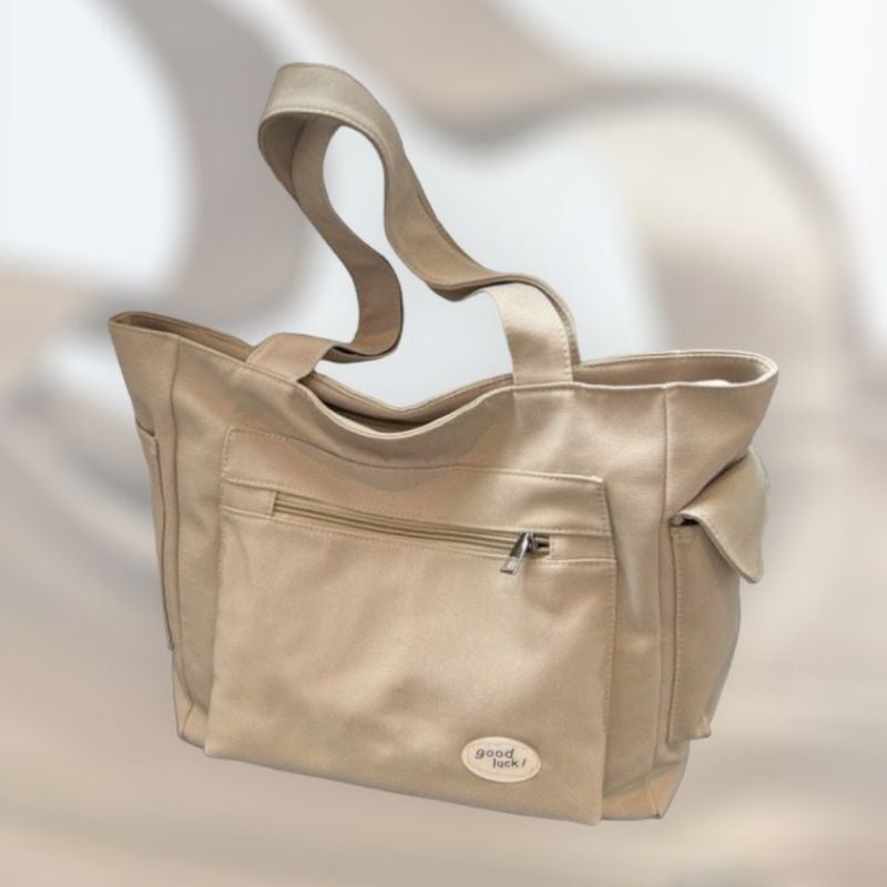 大容量 手提布袋 大包包  帆布包 單肩托特包 544