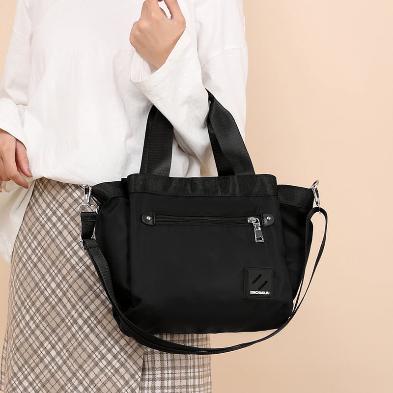 防水牛津布 韓版簡約 斜挎手提單肩包 502