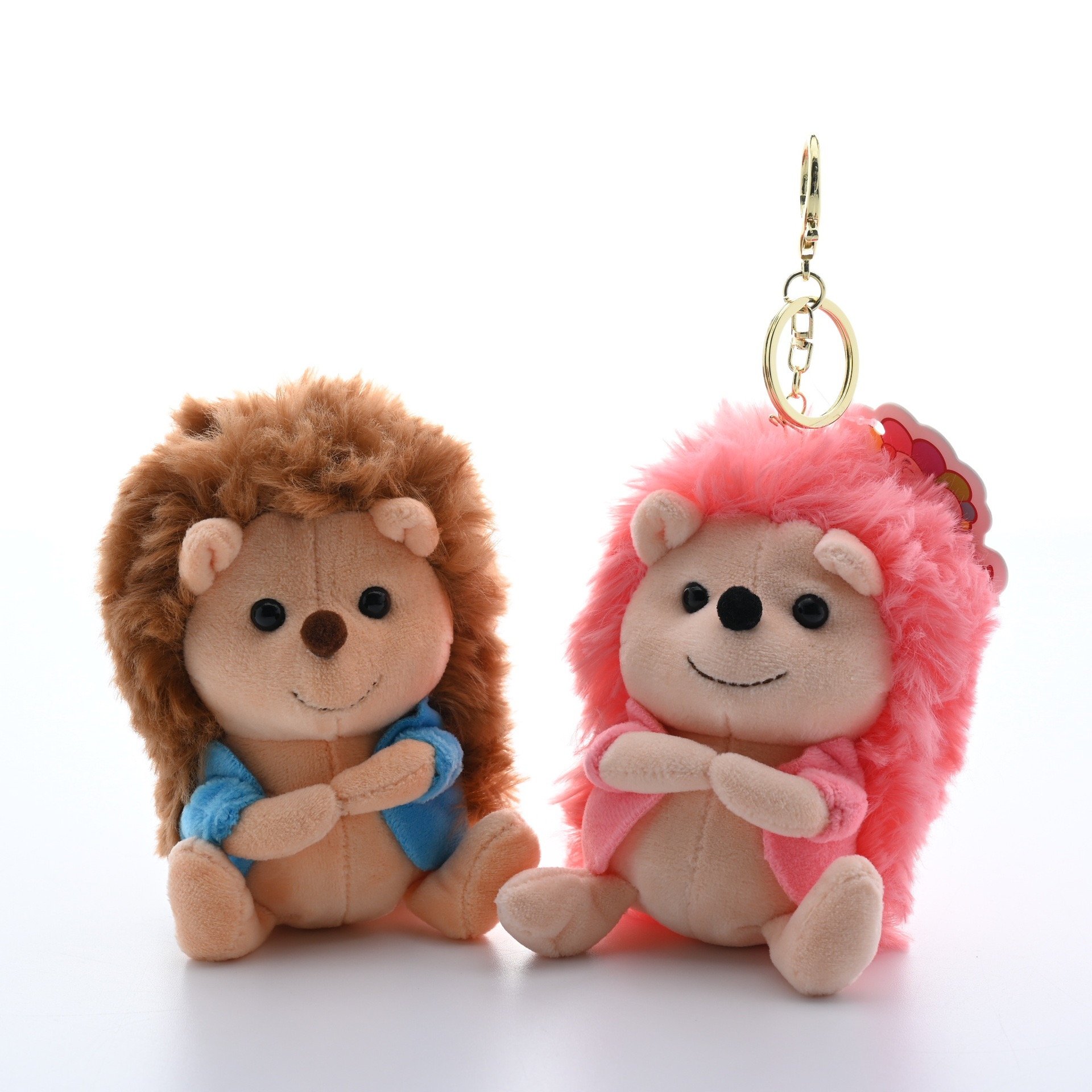 可愛毛絨玩具 吊飾鑰匙扣 浣熊 刺繡  n1102