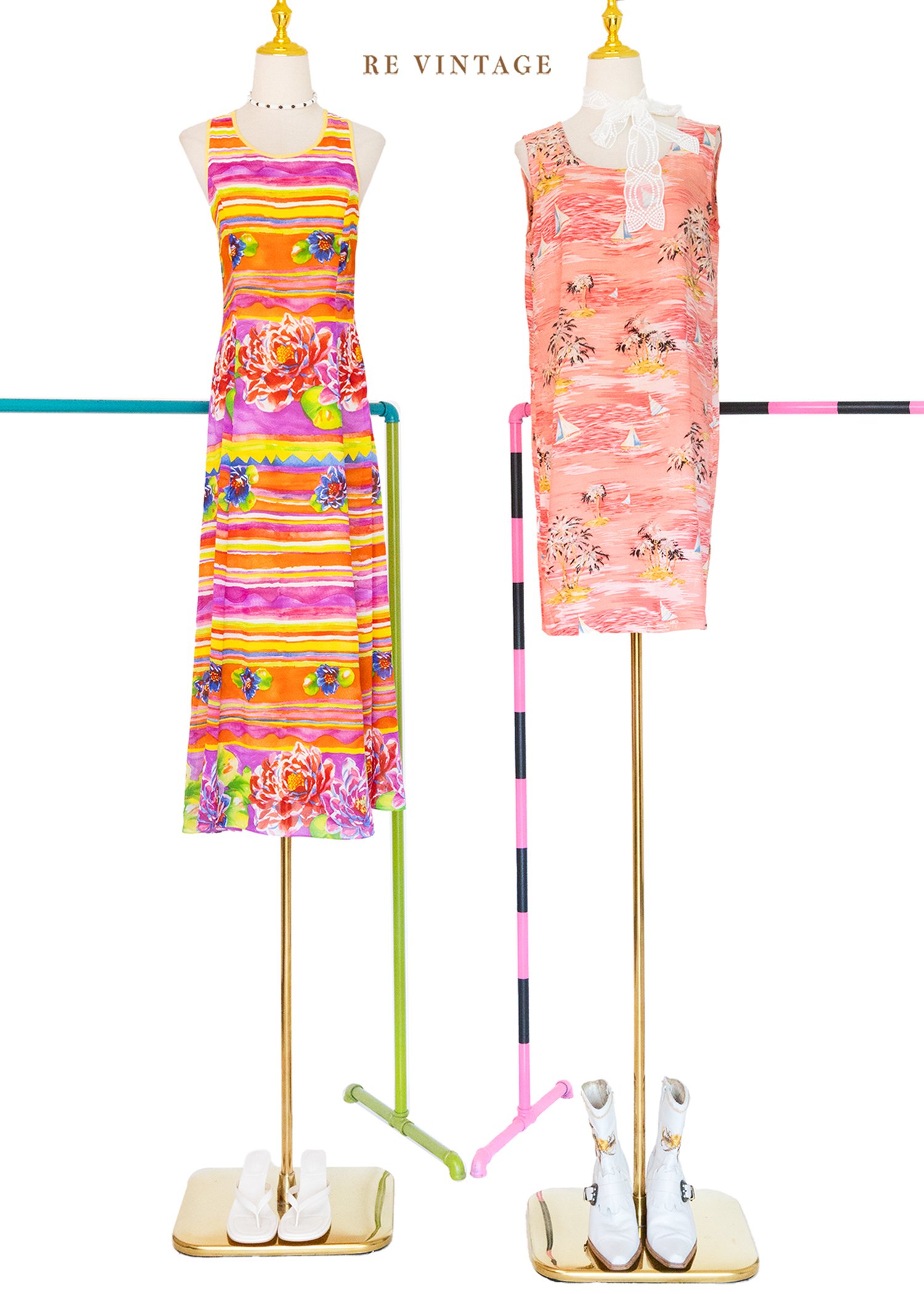 Summer Festival 花園市集長洋裝