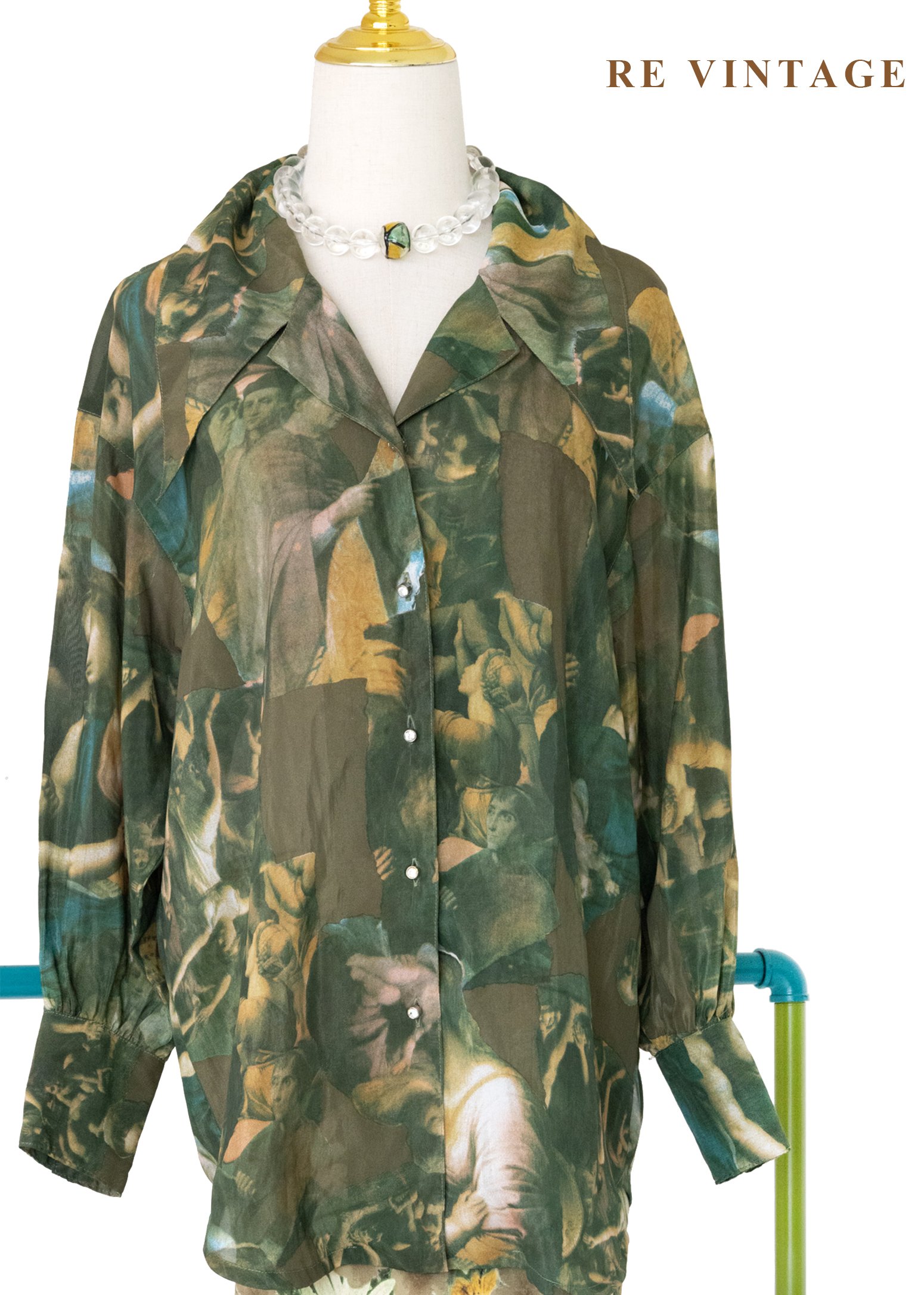 神話寓言 -天使教堂長袖襯衫