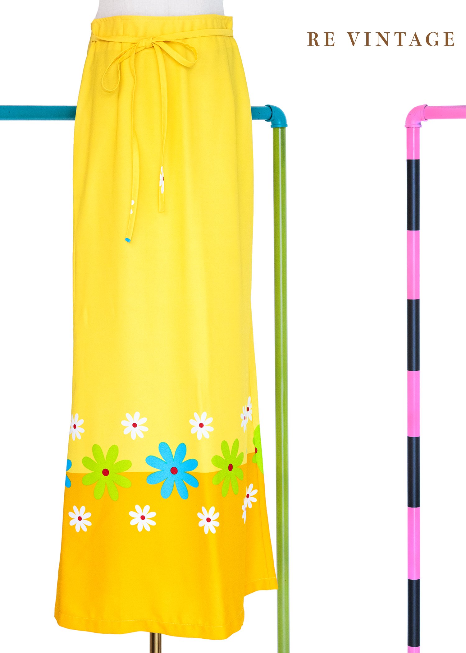 花園列車陽光集會可愛長裙（26"）