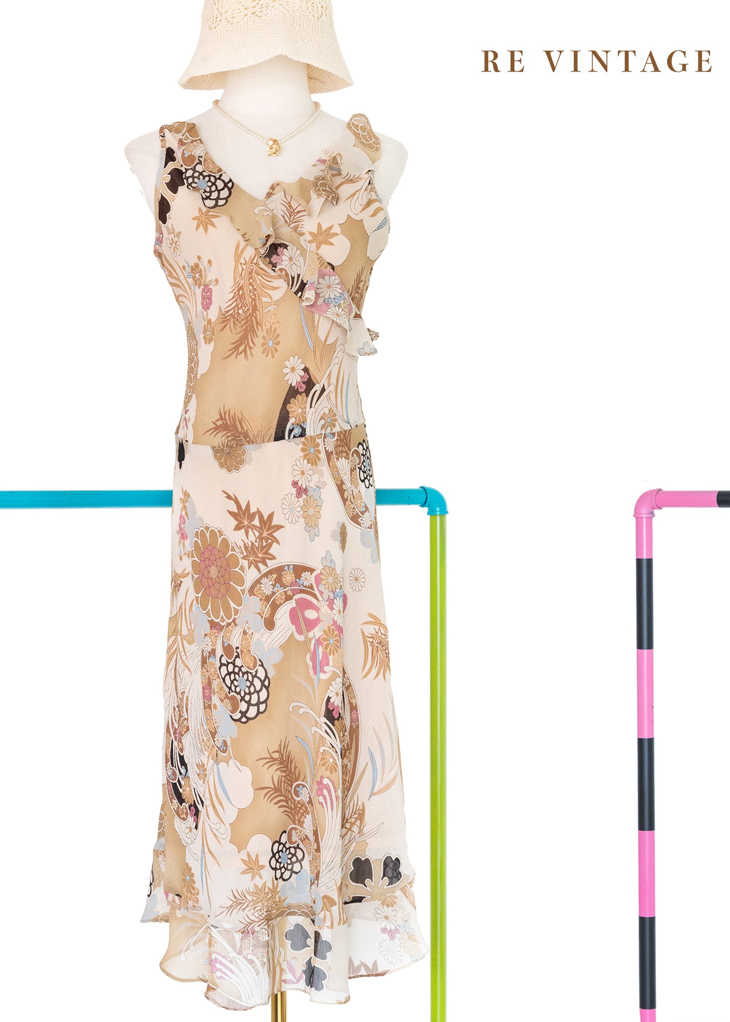 杏仁花語春天的小精靈洋裝