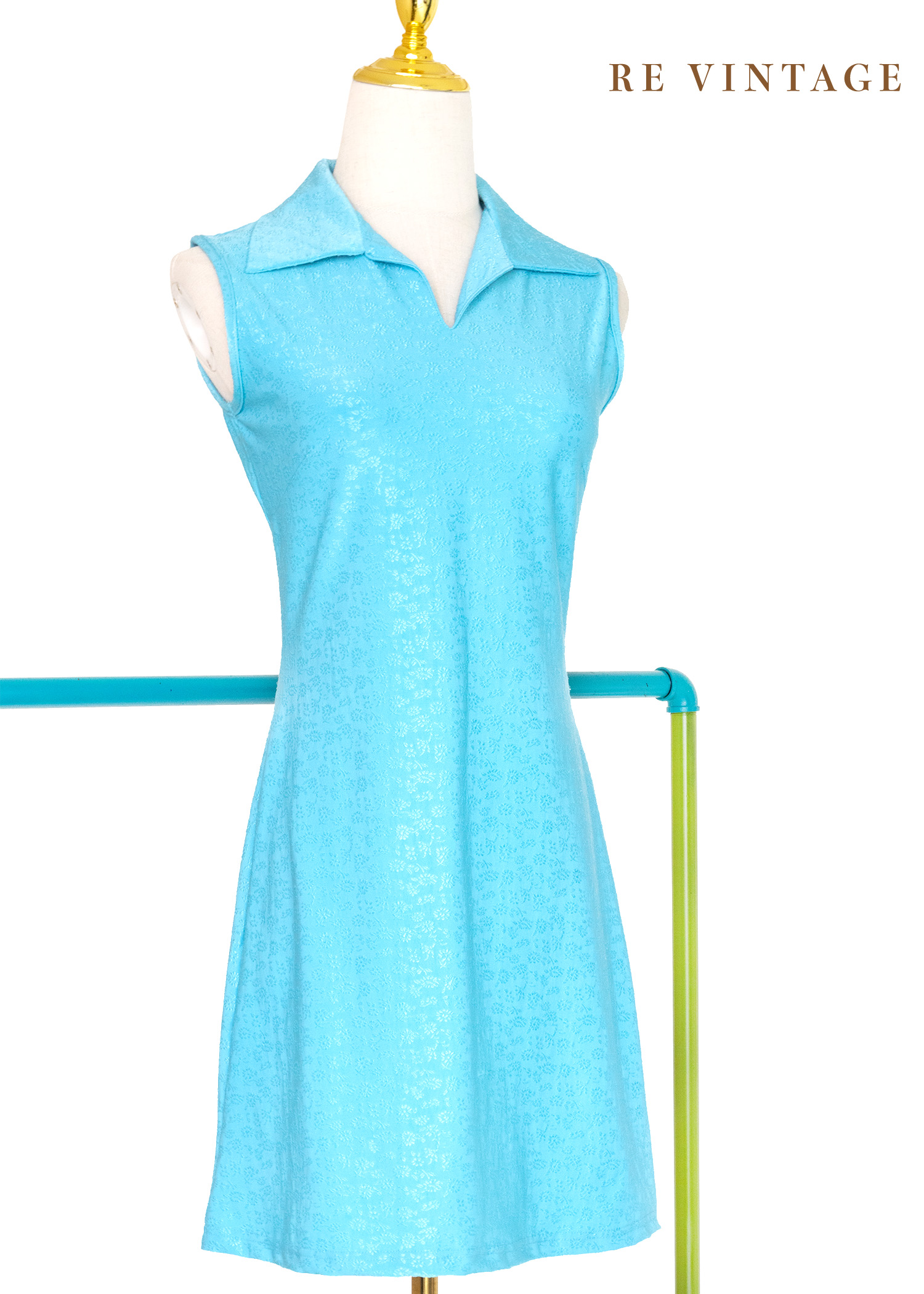 Clear Tides 小花花印花彈性洋裝