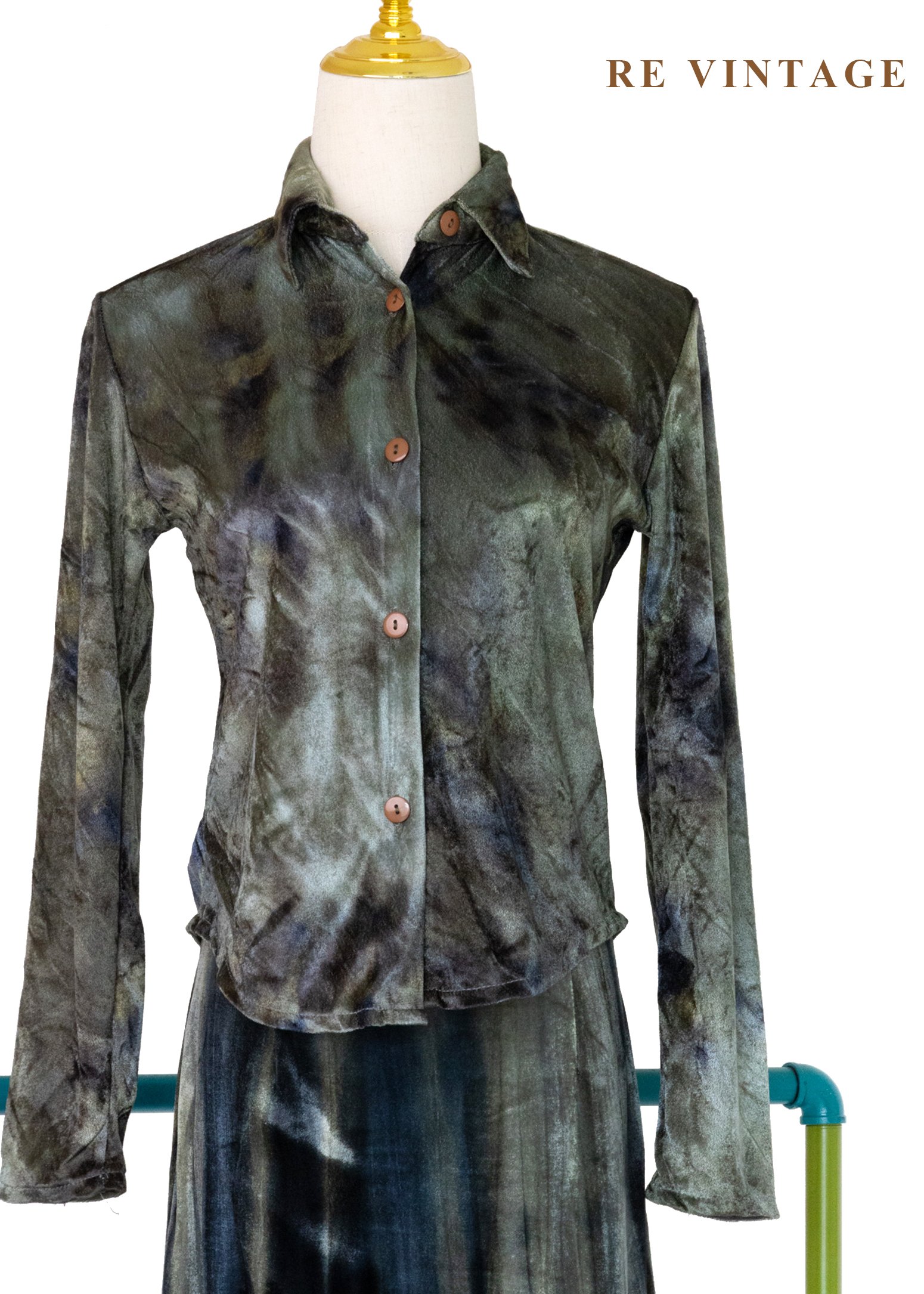 森林的呼吸絨布長袖上衣