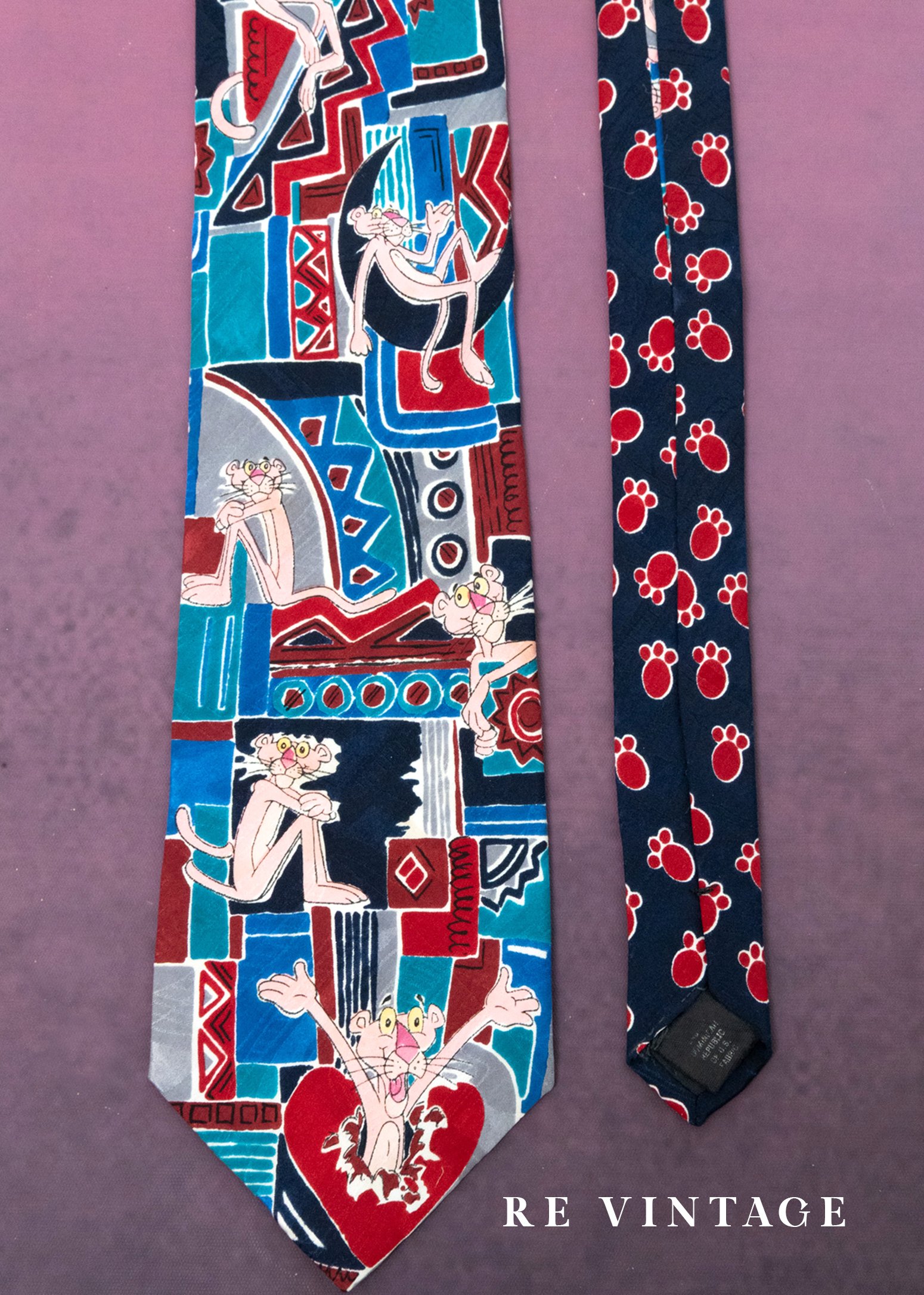 活力頑皮豹領帶