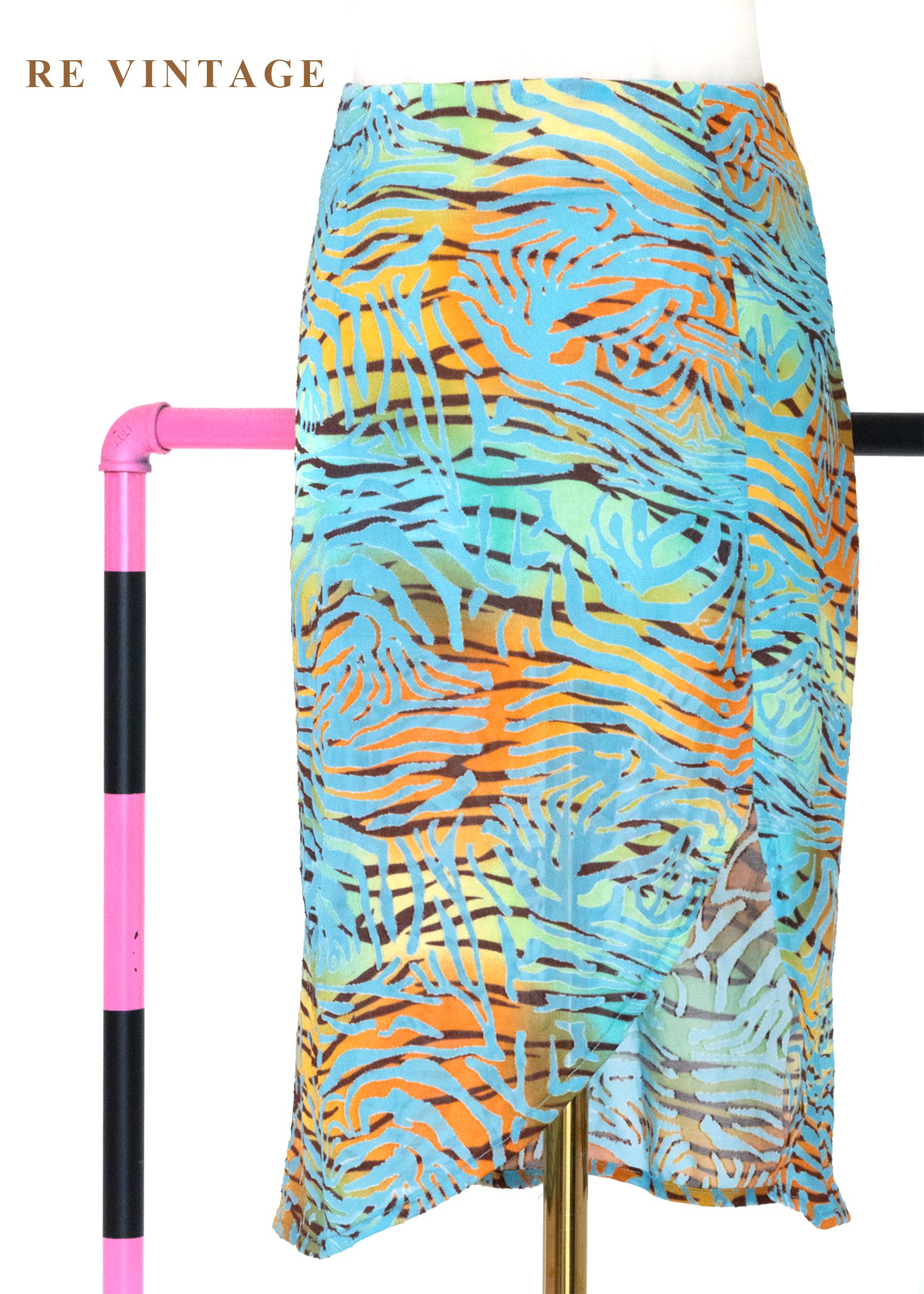 熱帶線條畫作美裙（26"）