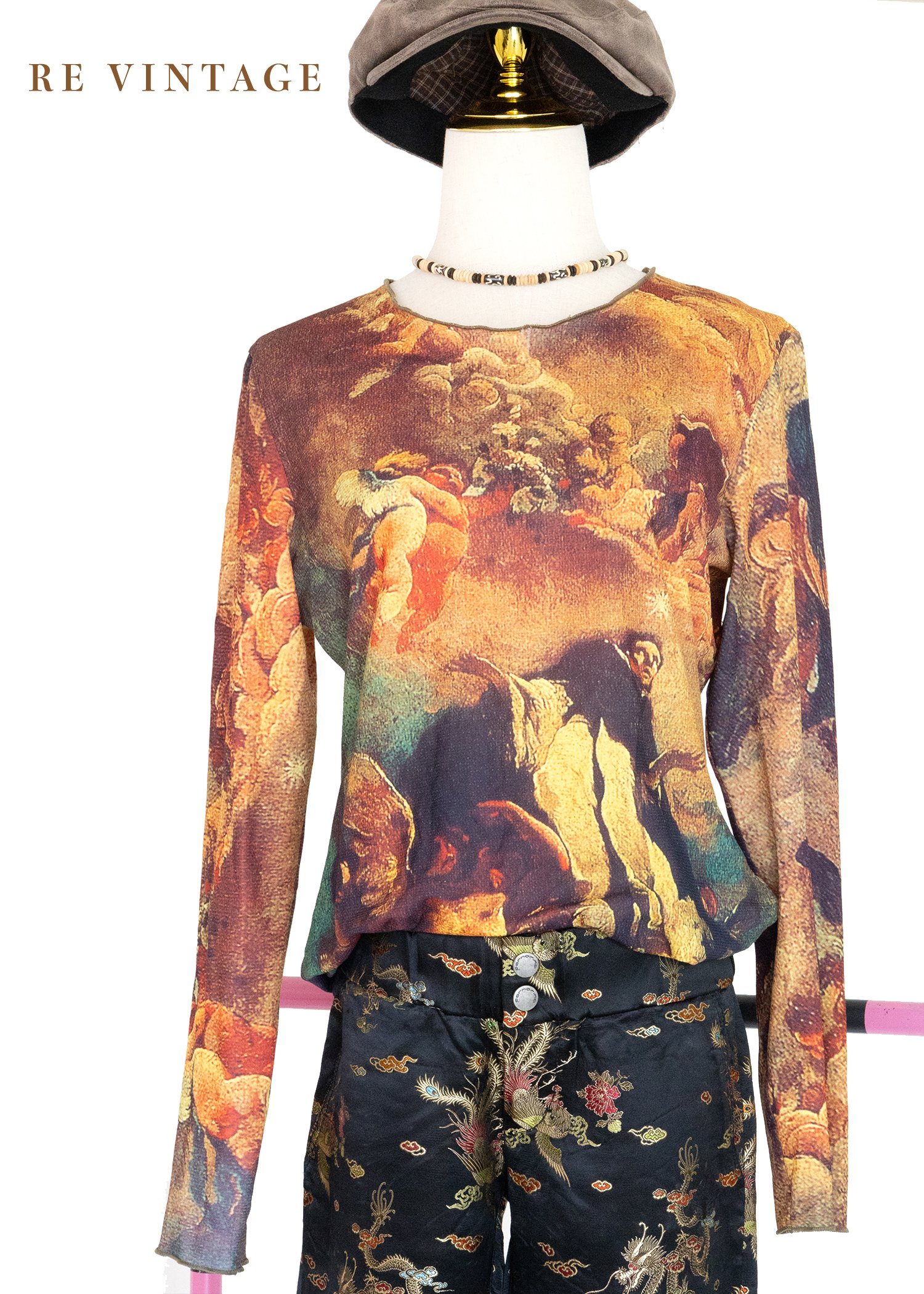 Golden Fresco 金色壁畫古典上衣