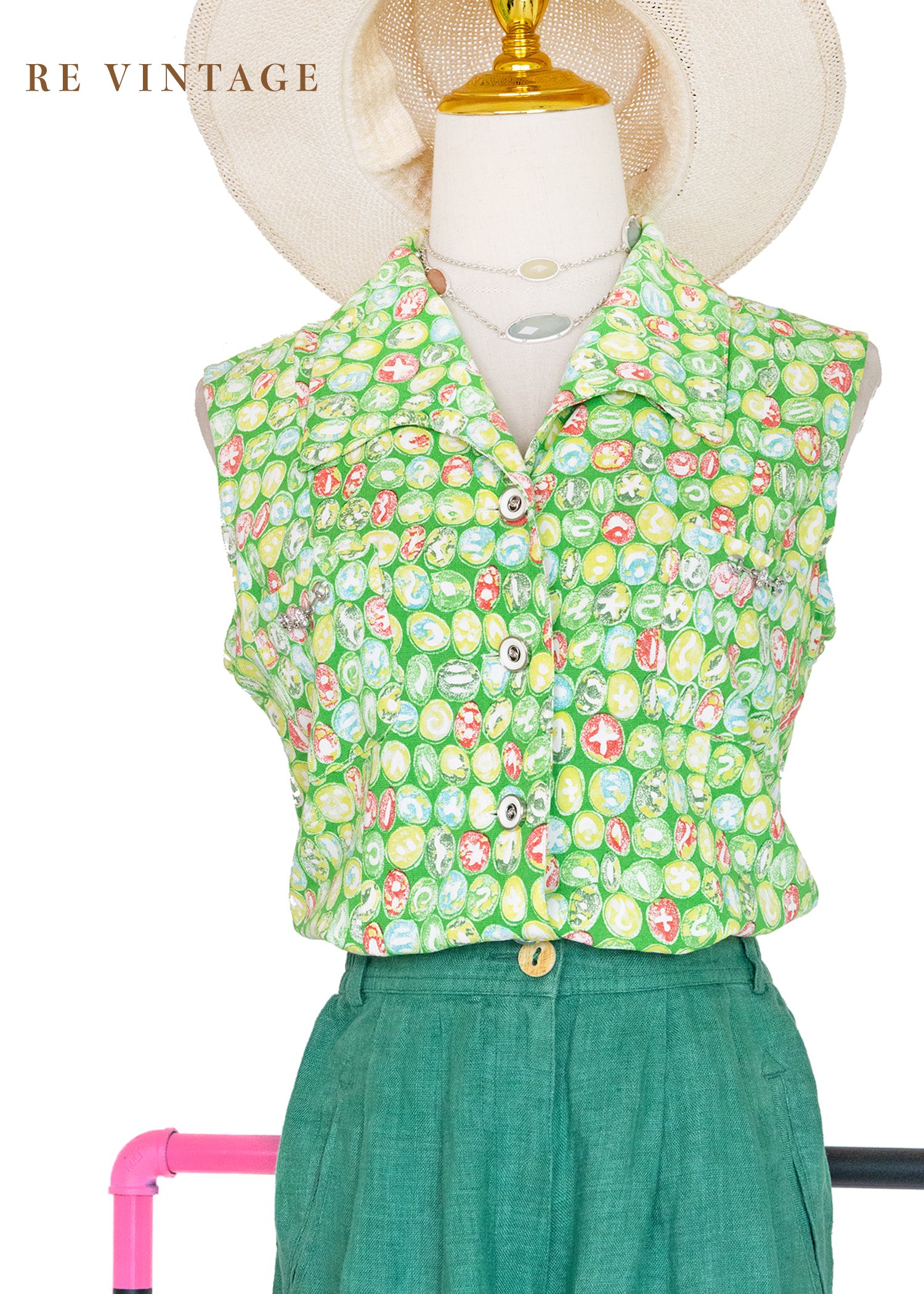 檸檬汽水摩登膠囊背心