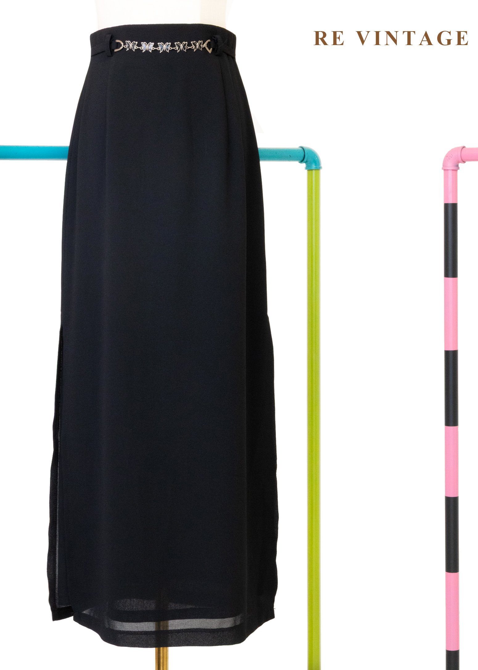 黑暗天堂花蝴蝶長裙（25.5"）