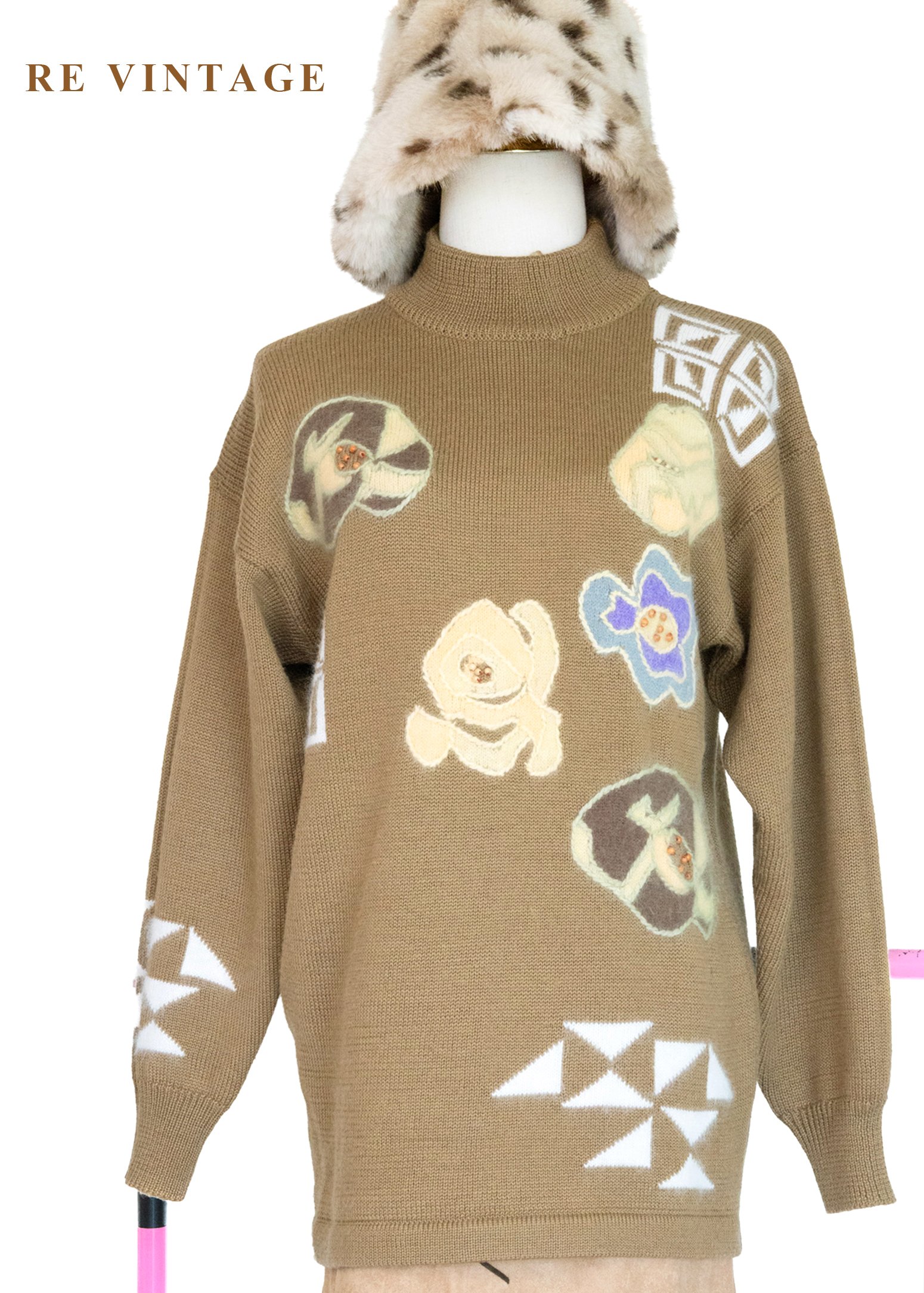 馬蒂斯的後花園針織毛衣