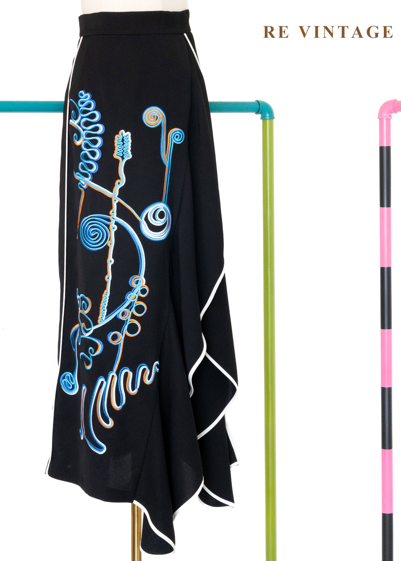 夜空中聲波跳舞美裙（~27"）