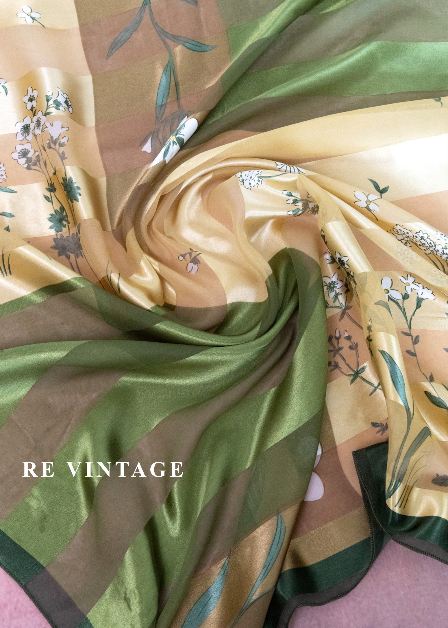 春日植物學家大絲巾