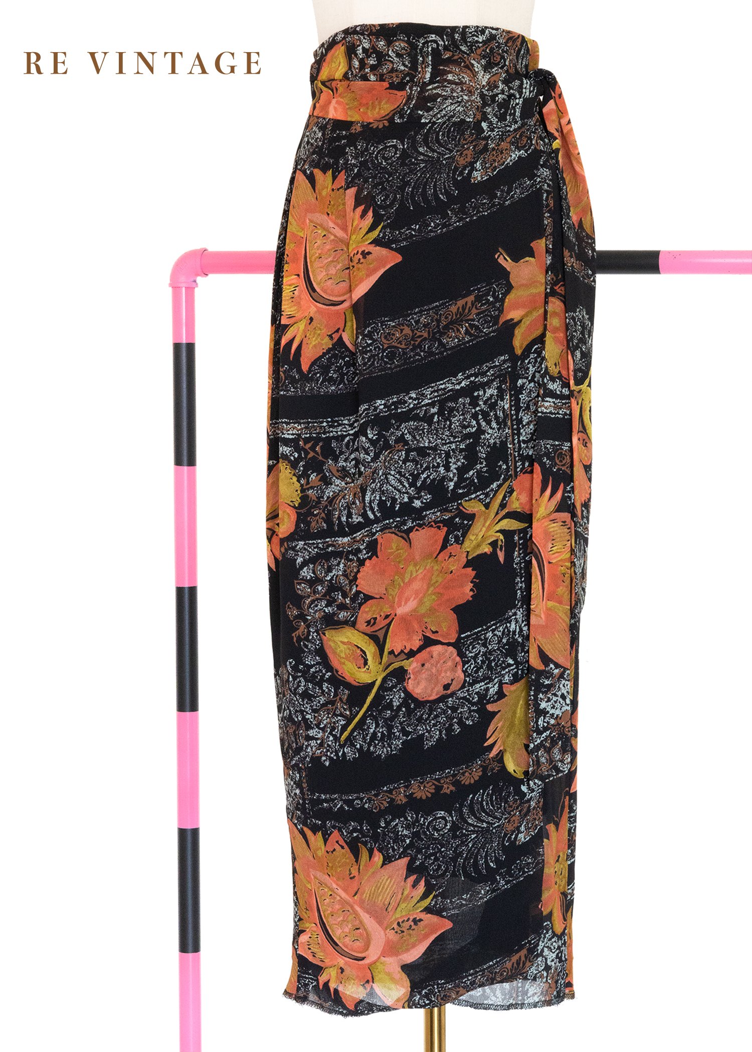 神秘異國夜色花火一片式美裙（26-27"）