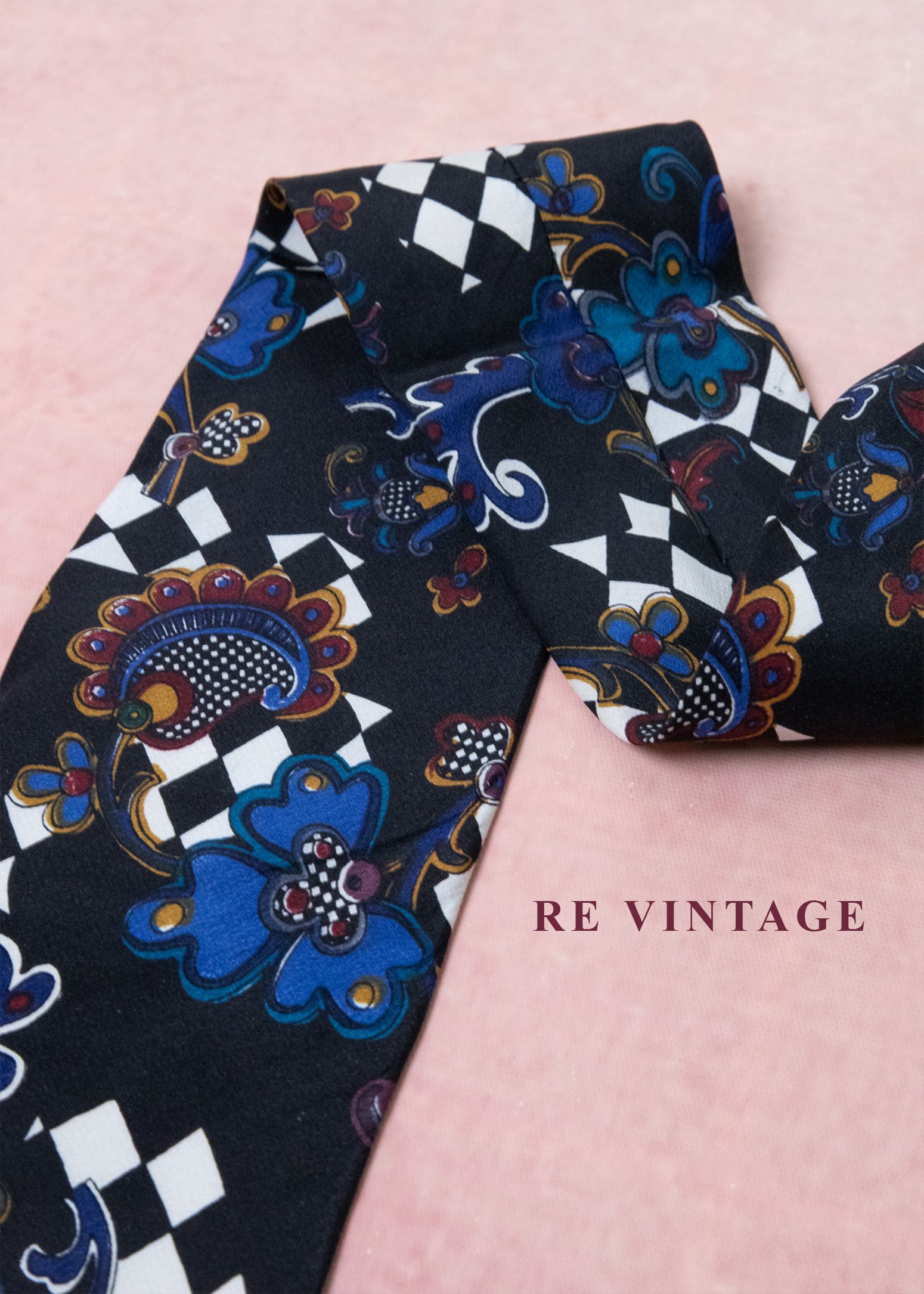 異域棋局 - 繁花慶典領帶