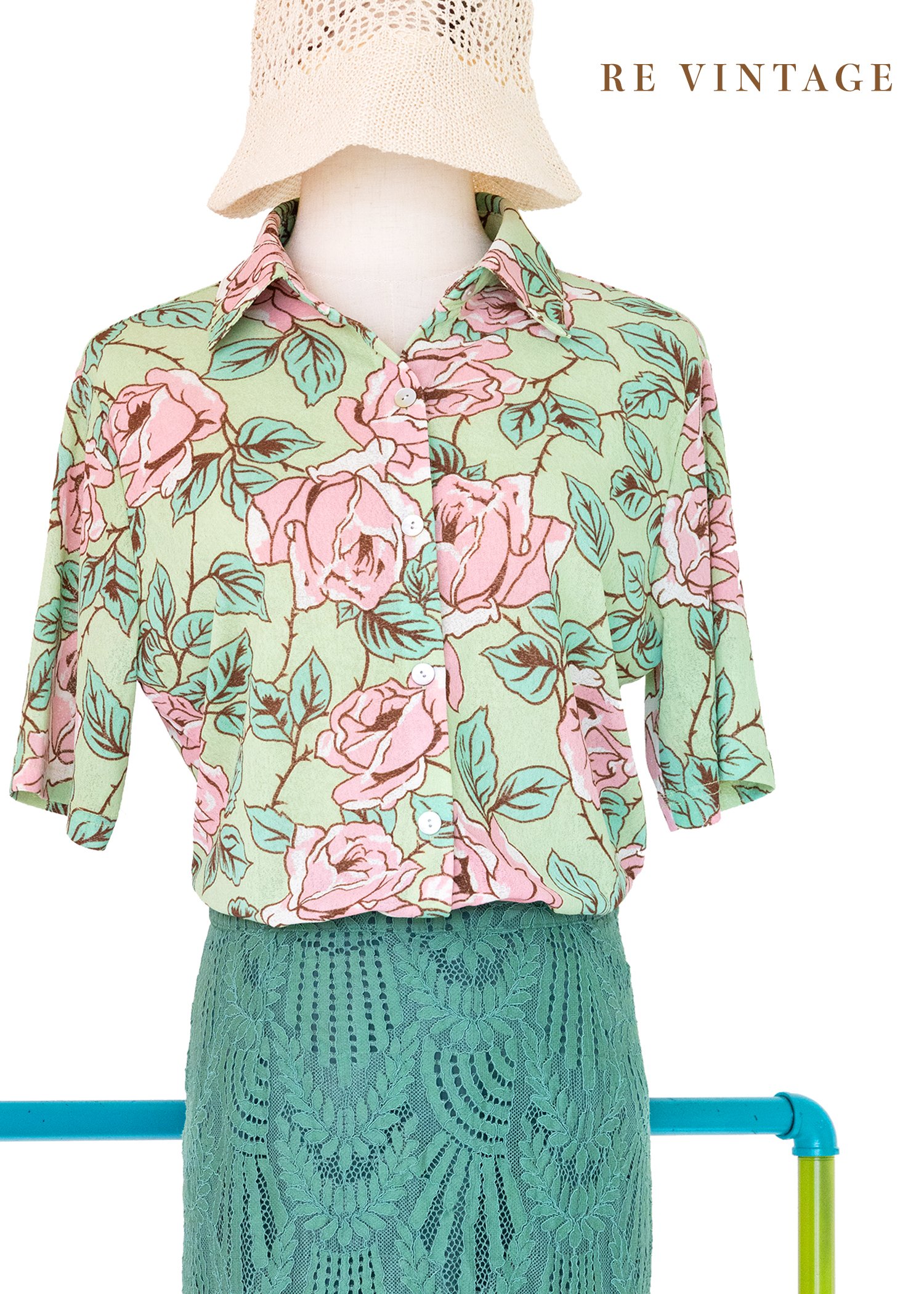 午後玫瑰茶會上衣