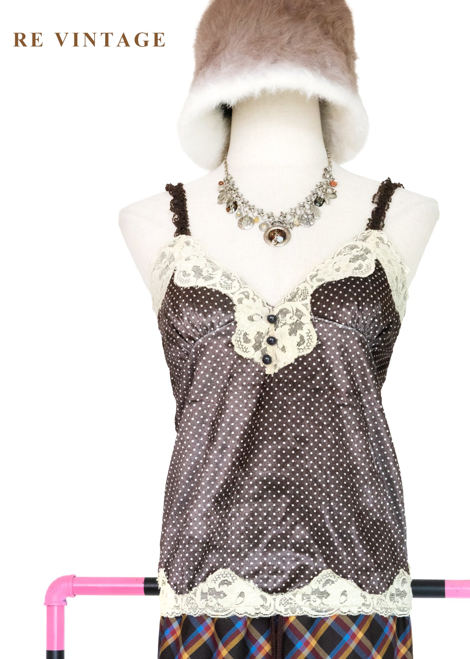 摩登俏麗波點 - 濃縮咖啡裡的氣泡背心