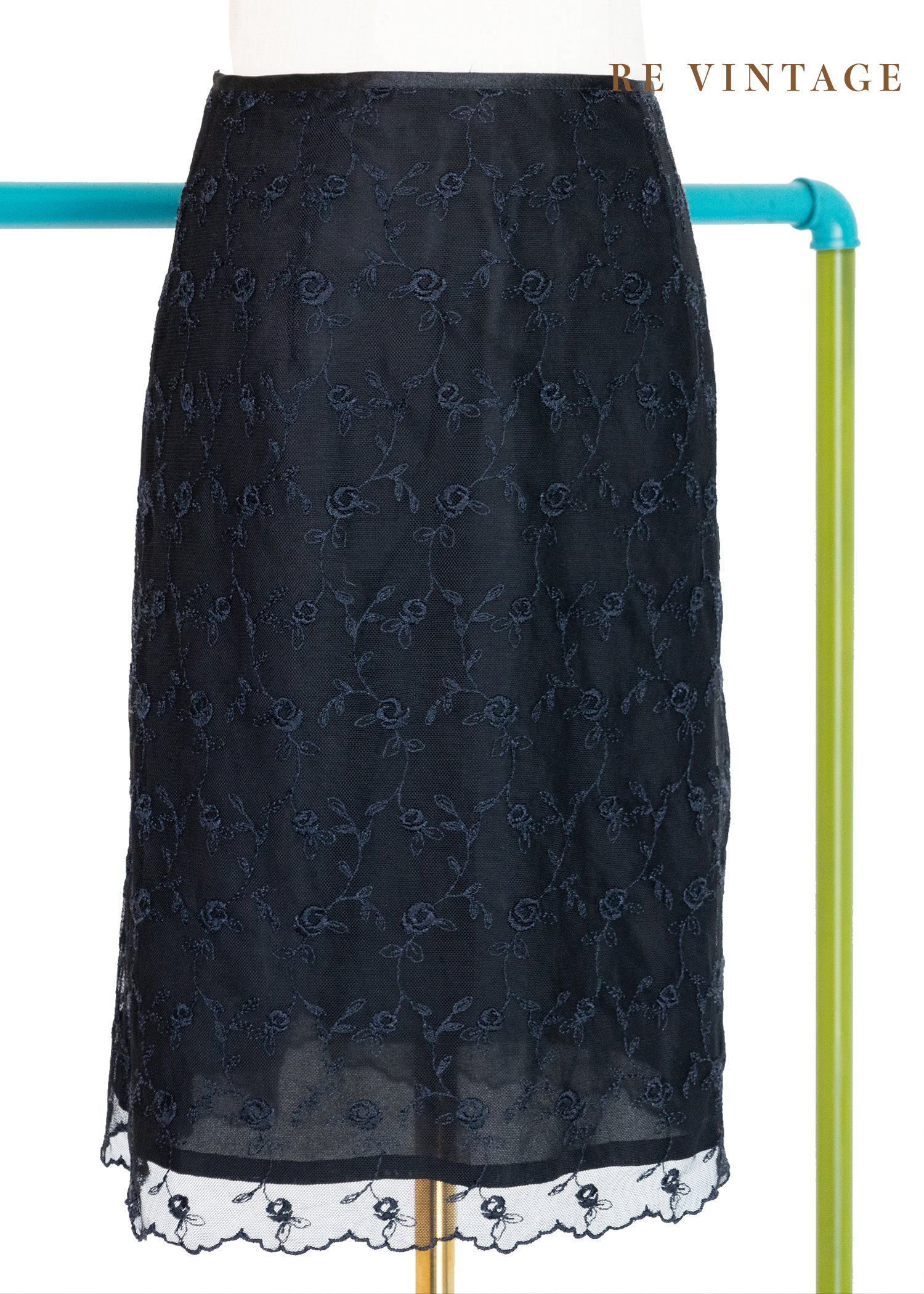 Black Rose 蕾絲短裙（26"）