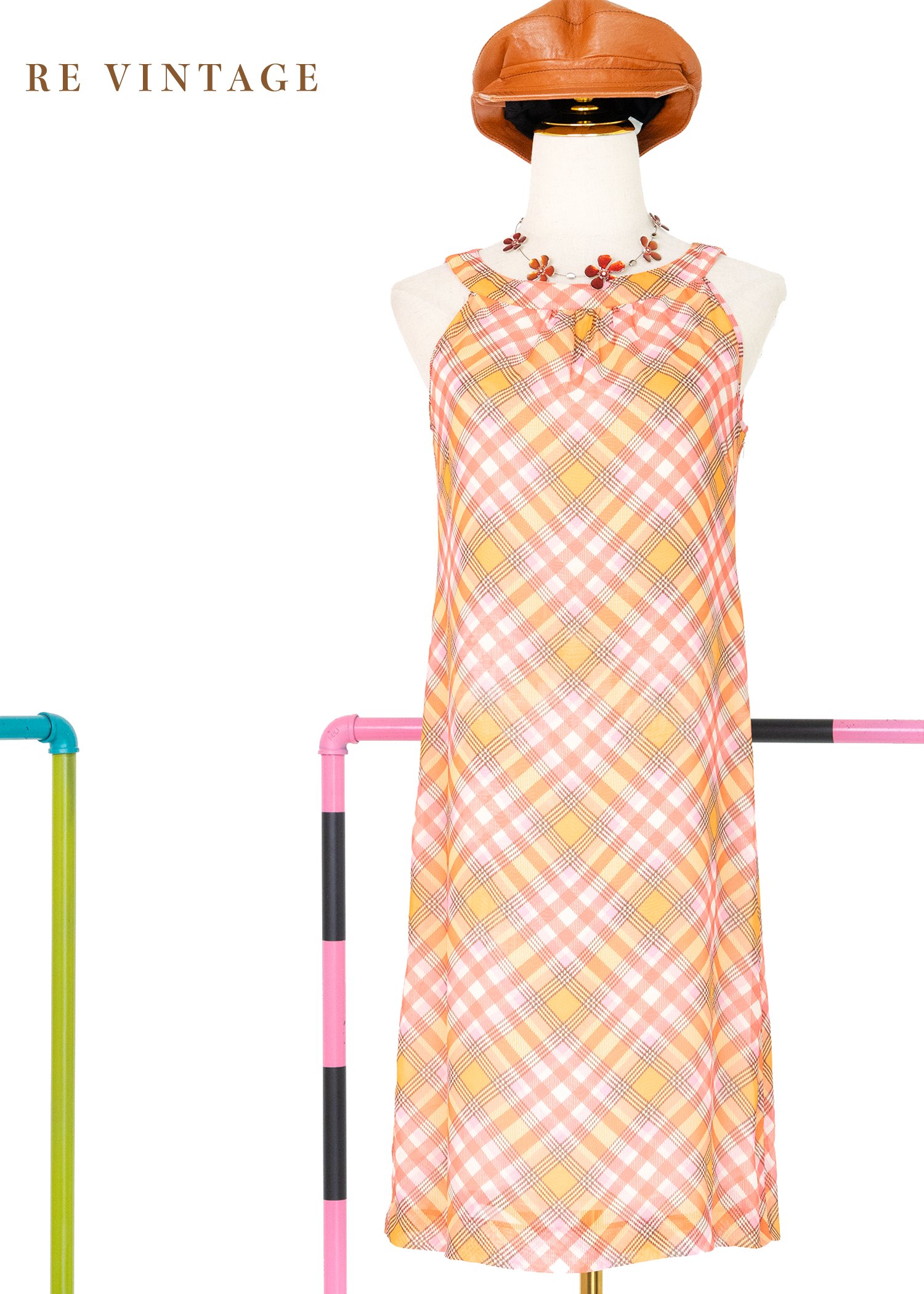 香橙紅莓waffle夏日洋裝