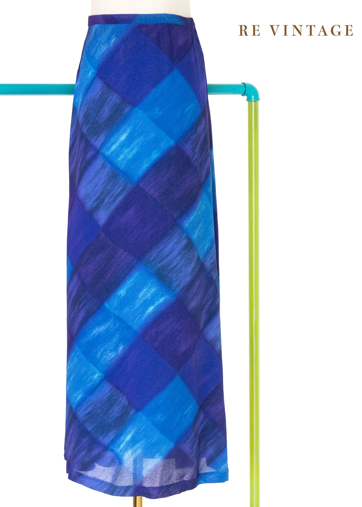 套裝裙子 -  夜光格調筆刷感長裙（28"）