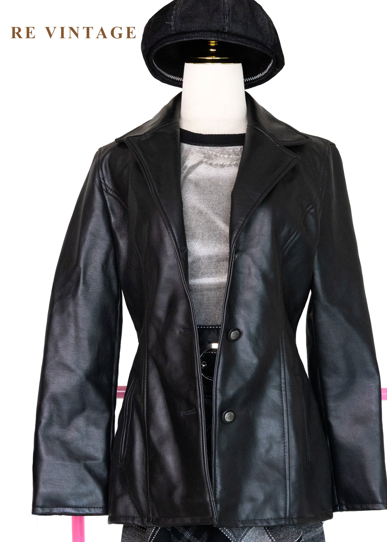 義大利製 - 末日殺手皮革外套