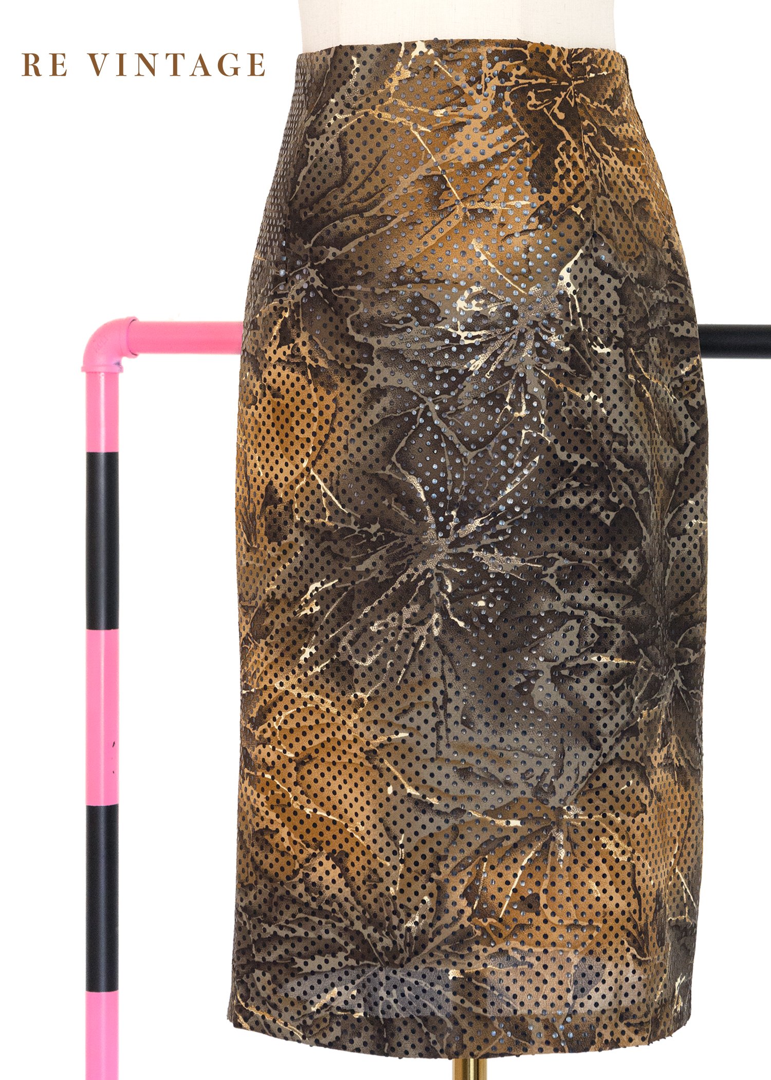 叢林子彈帥氣的及膝裙（26"）