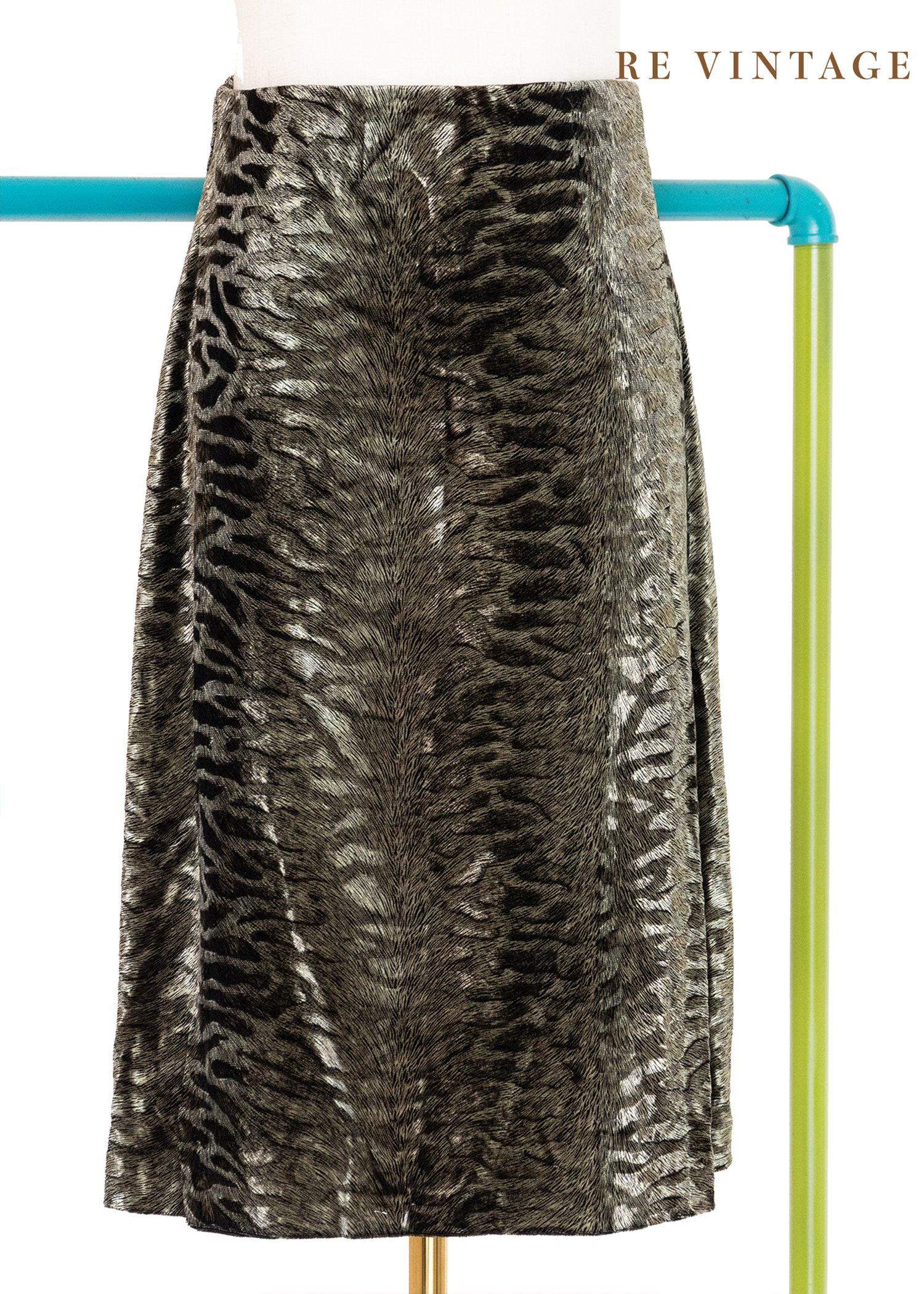 叢林裡閃亮的小虎絨布裙裙（26-30"）