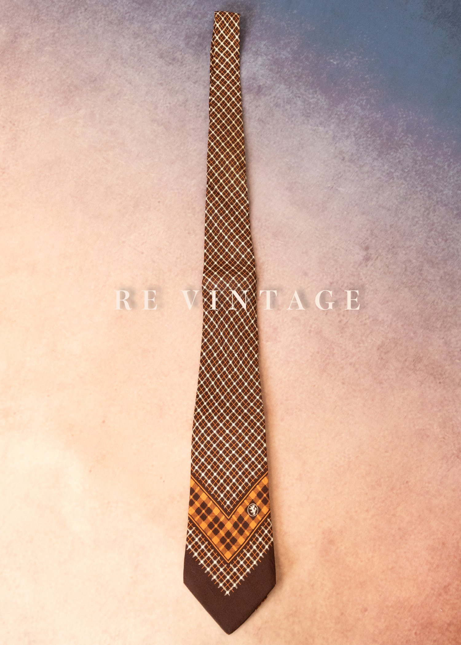 Scarflike Plaid 美領帶