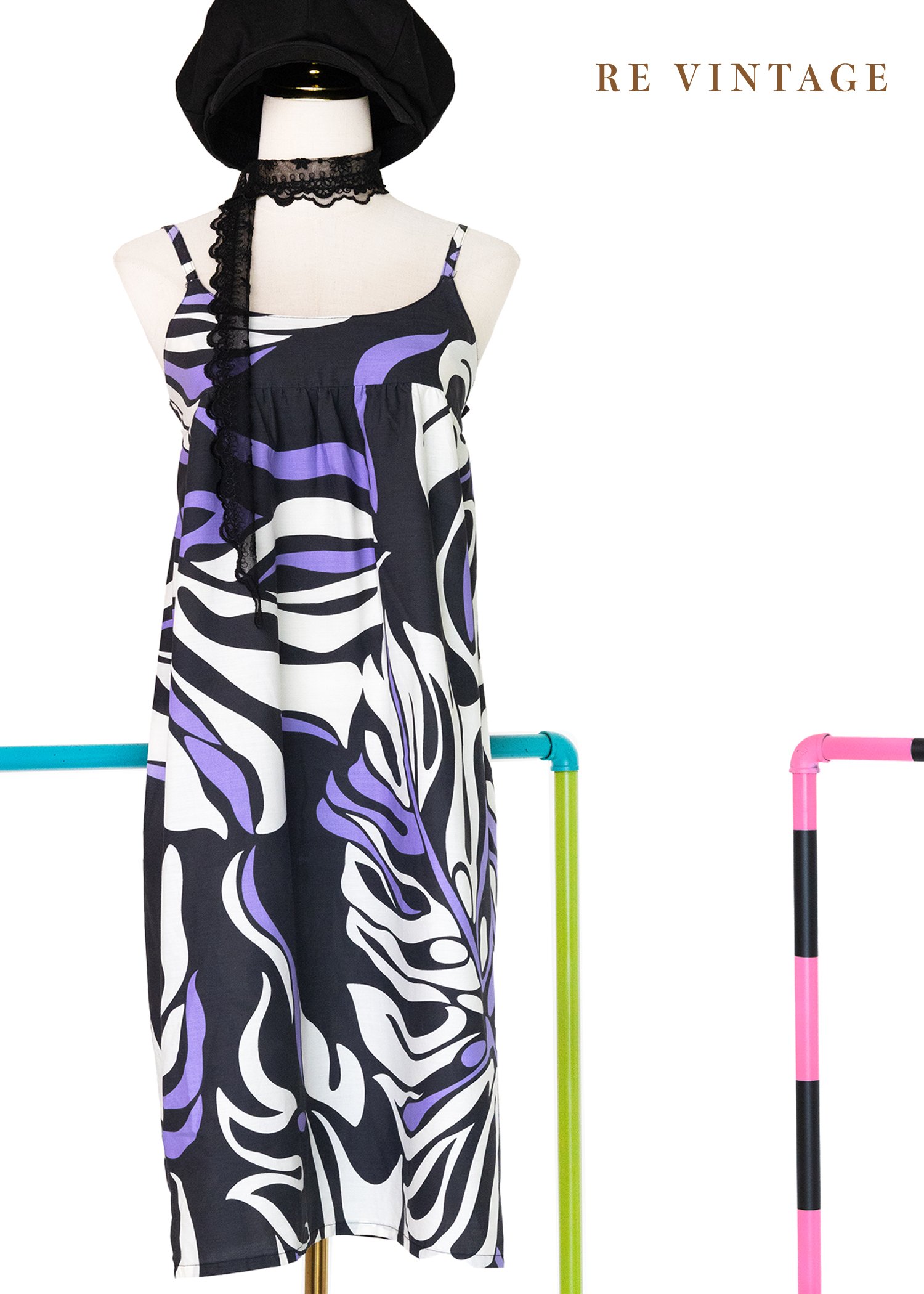 Amethyst Flow 紫韻流光洋裝