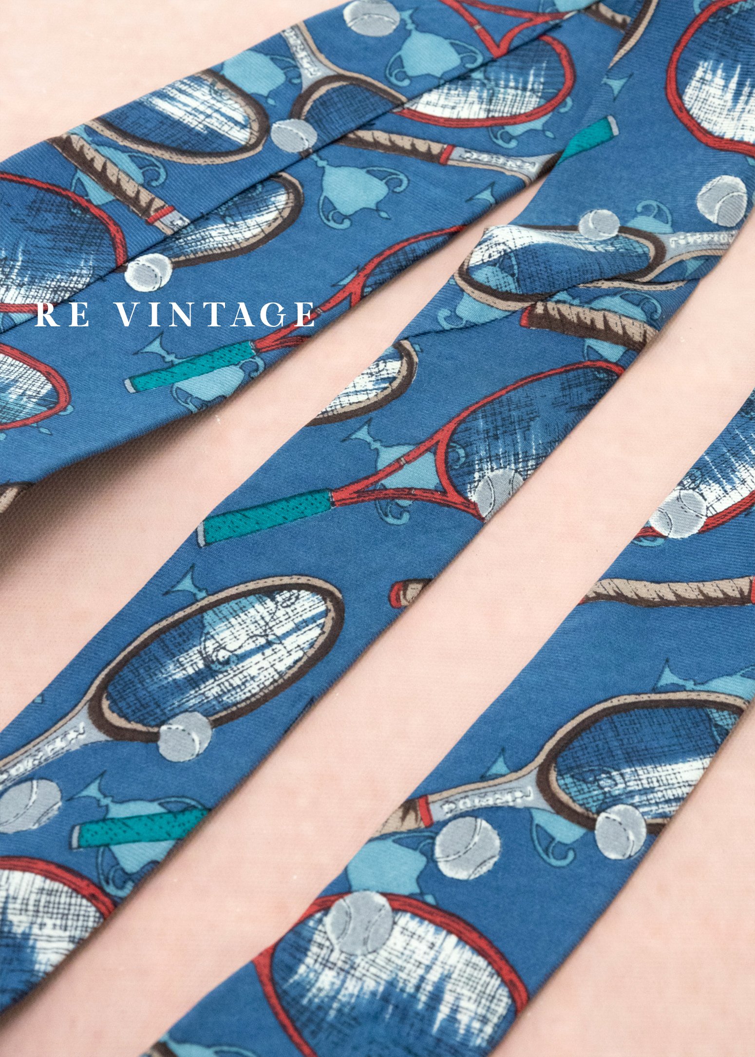 網球名將時光領帶