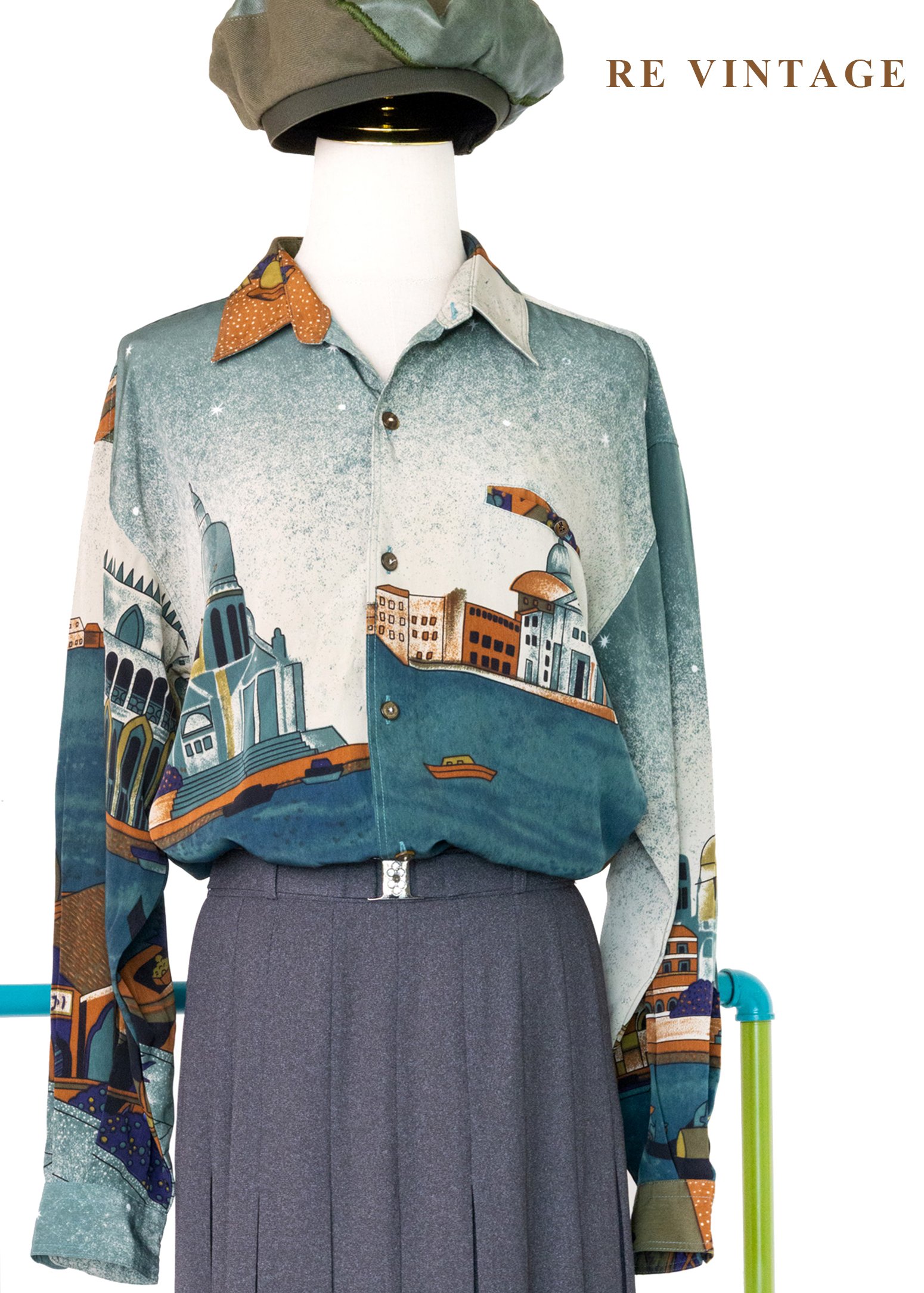 漫遊小歐洲の城市旅人襯衫