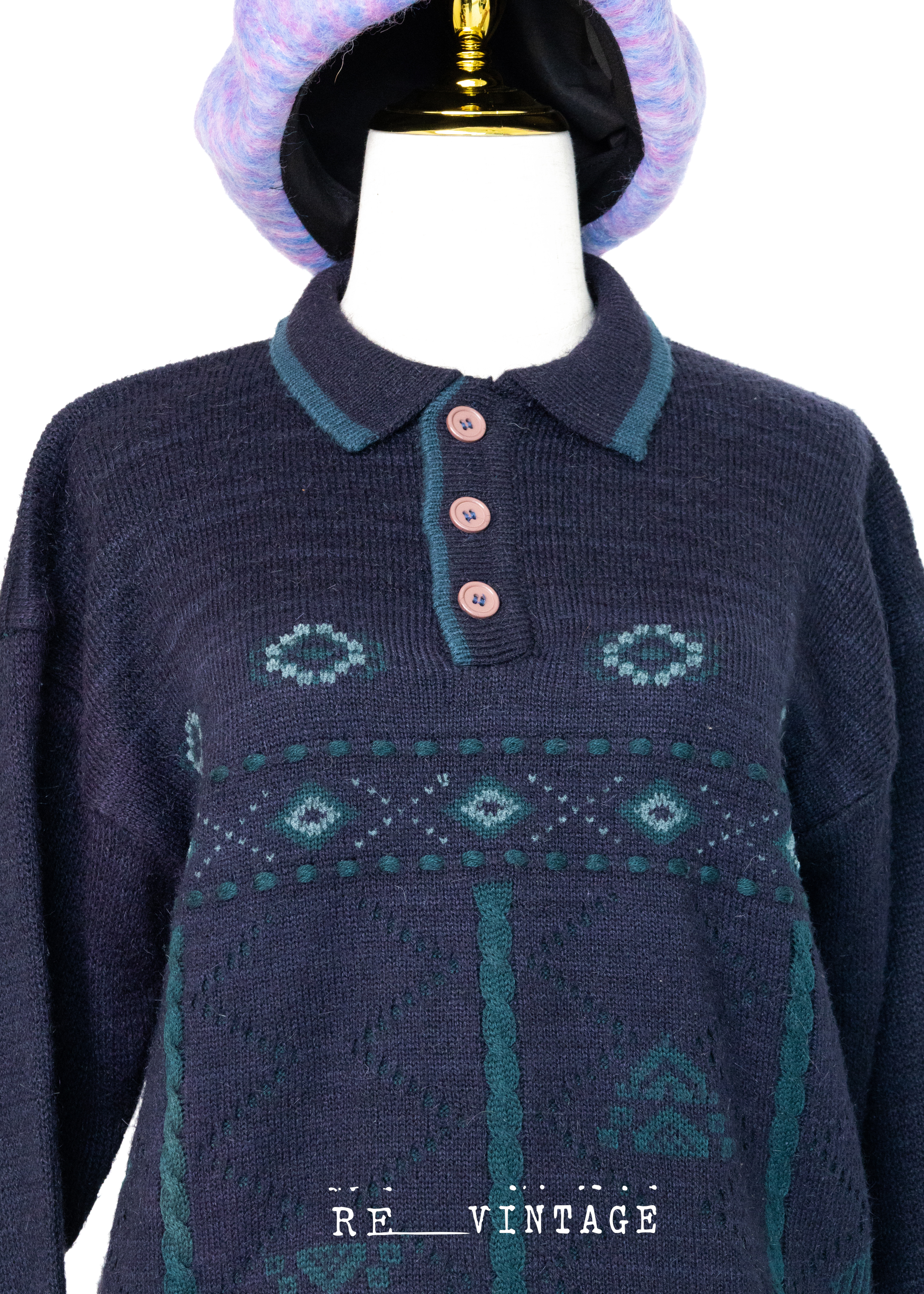 稍縱即逝的花火針織毛衣