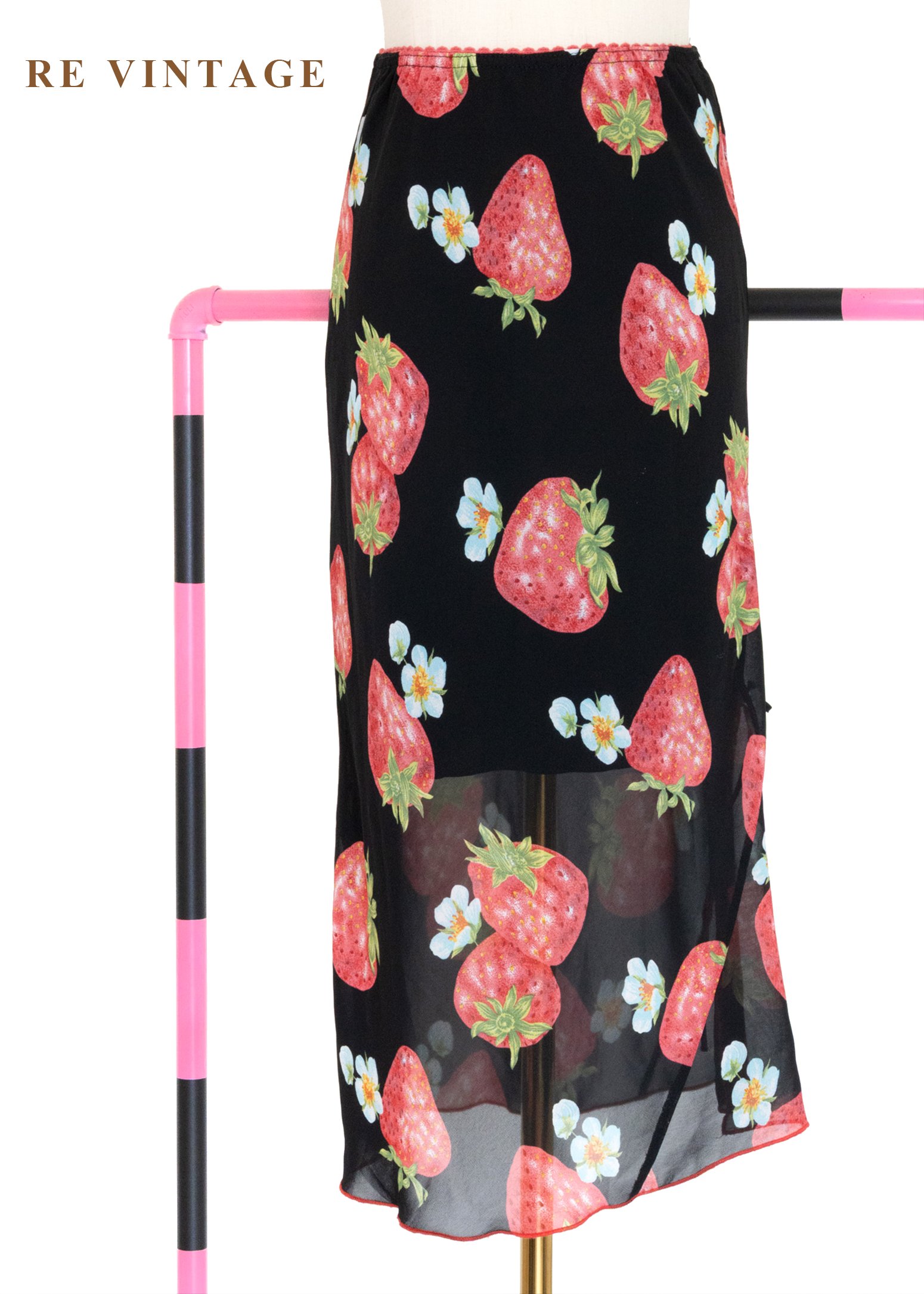 甜味梅果雪紡美裙（22-30"）