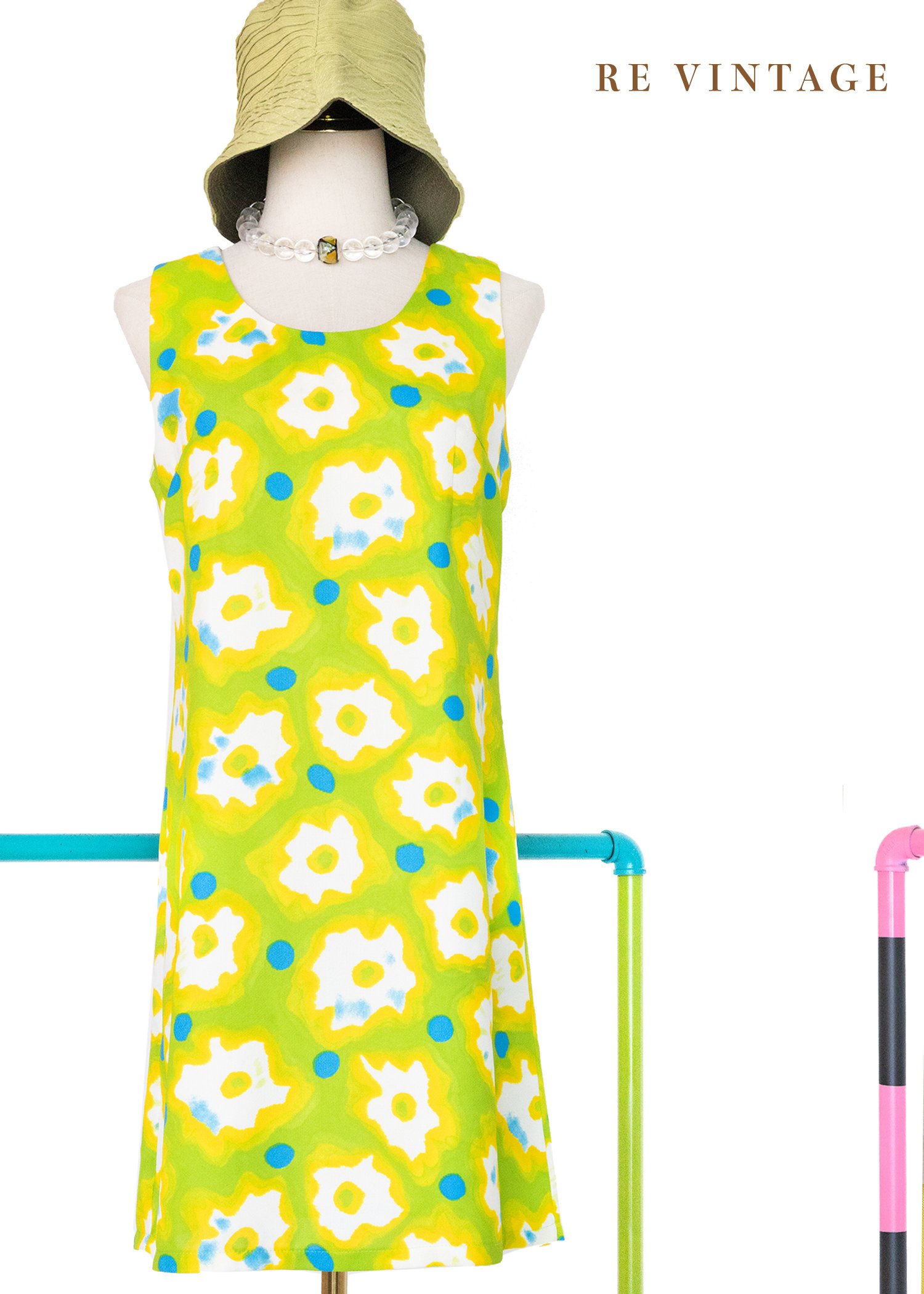 Summer Play 夏日嬉戲甜美迷你洋裝