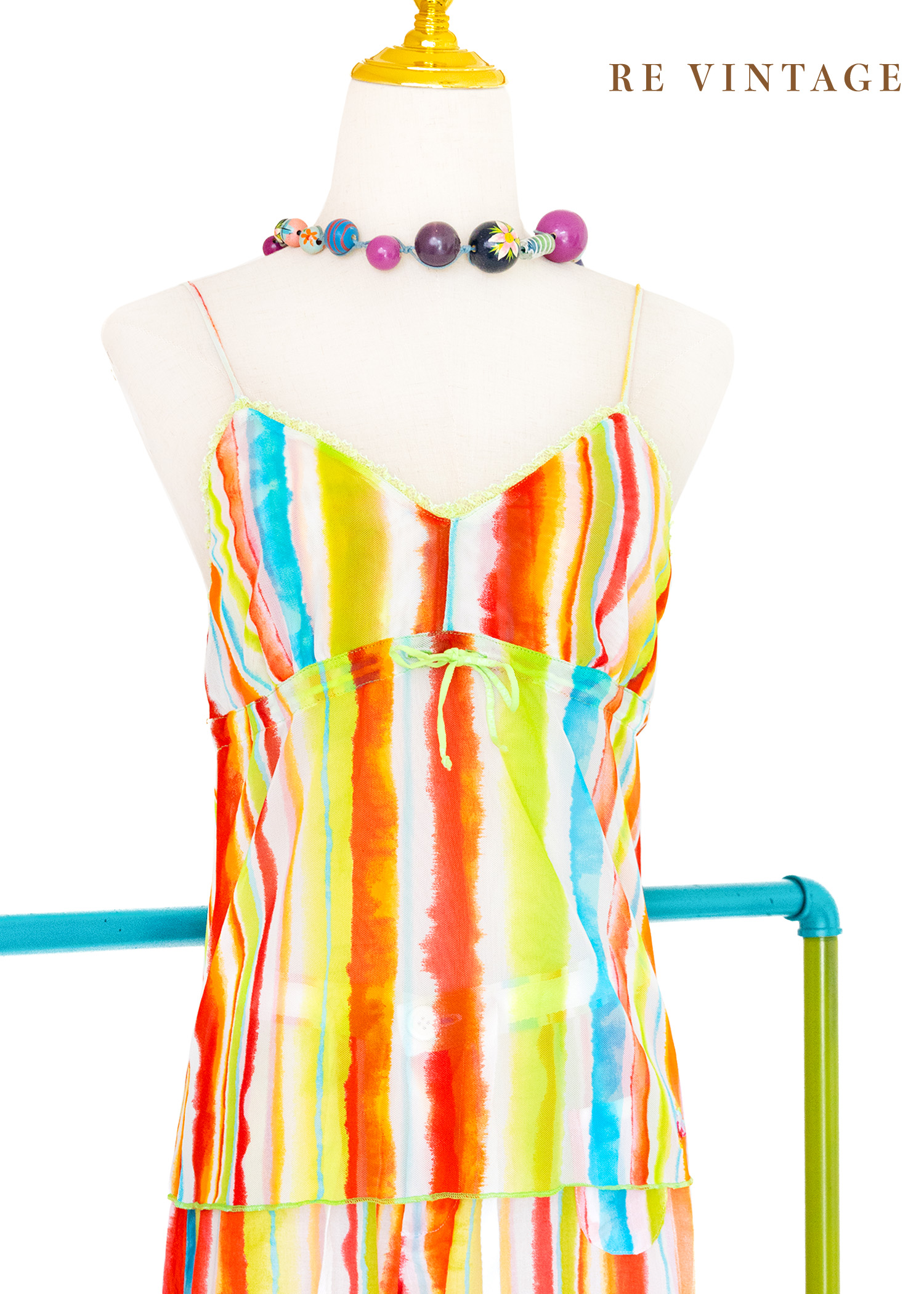 『歐洲寶物』Color Spectrum Striped 小背心