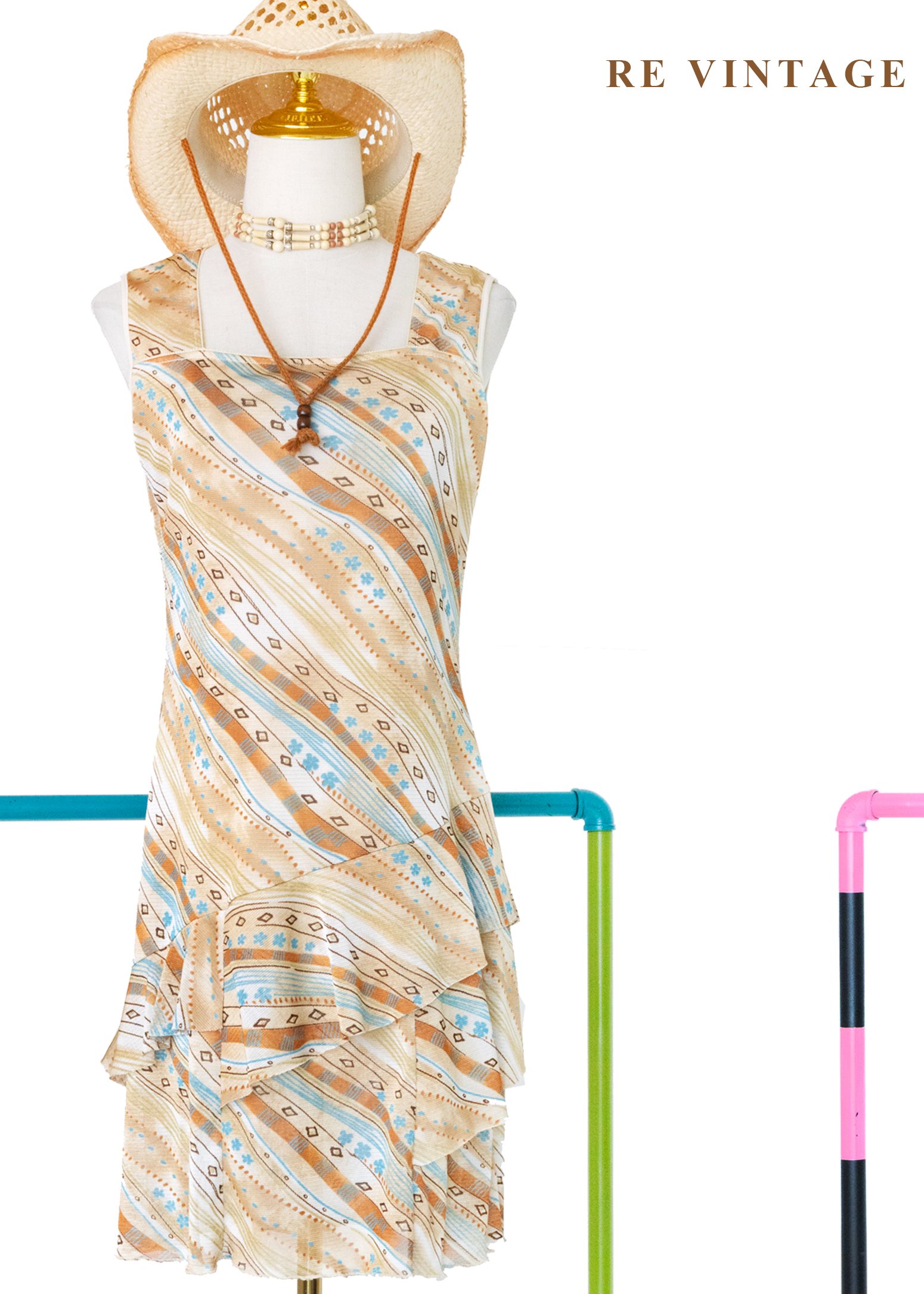 撒哈拉風起時波希米亞層次連身裙