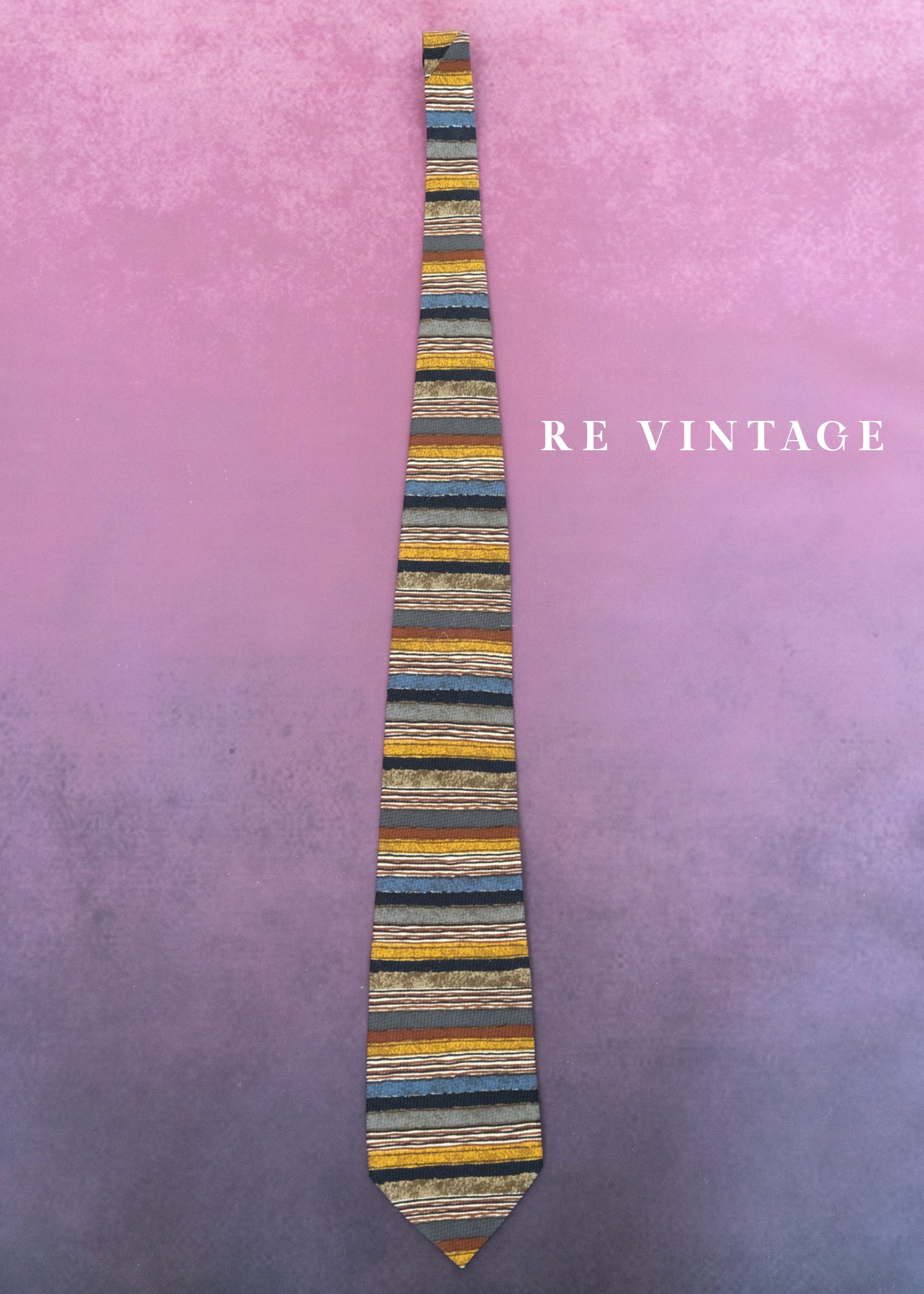 配色美學條紋領帶