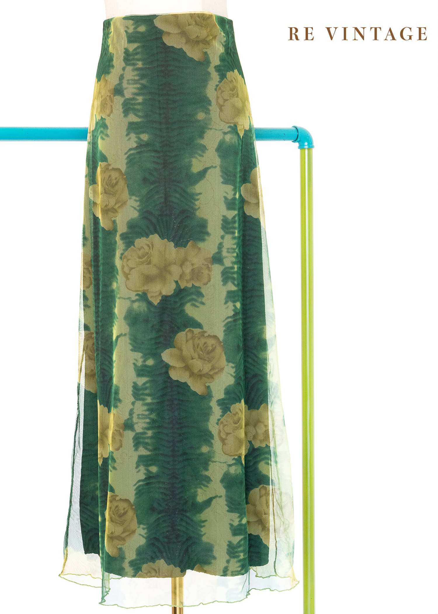 森林玫瑰靈氣少女網紗長裙（28-32"）