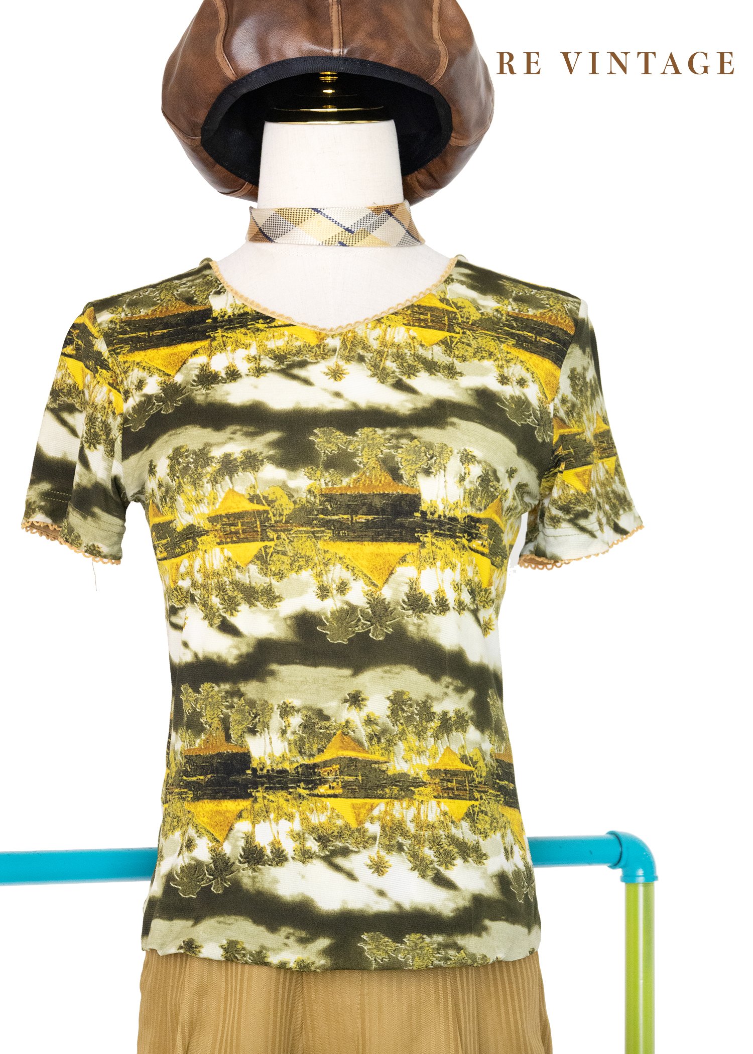 森林度假村短袖上衣