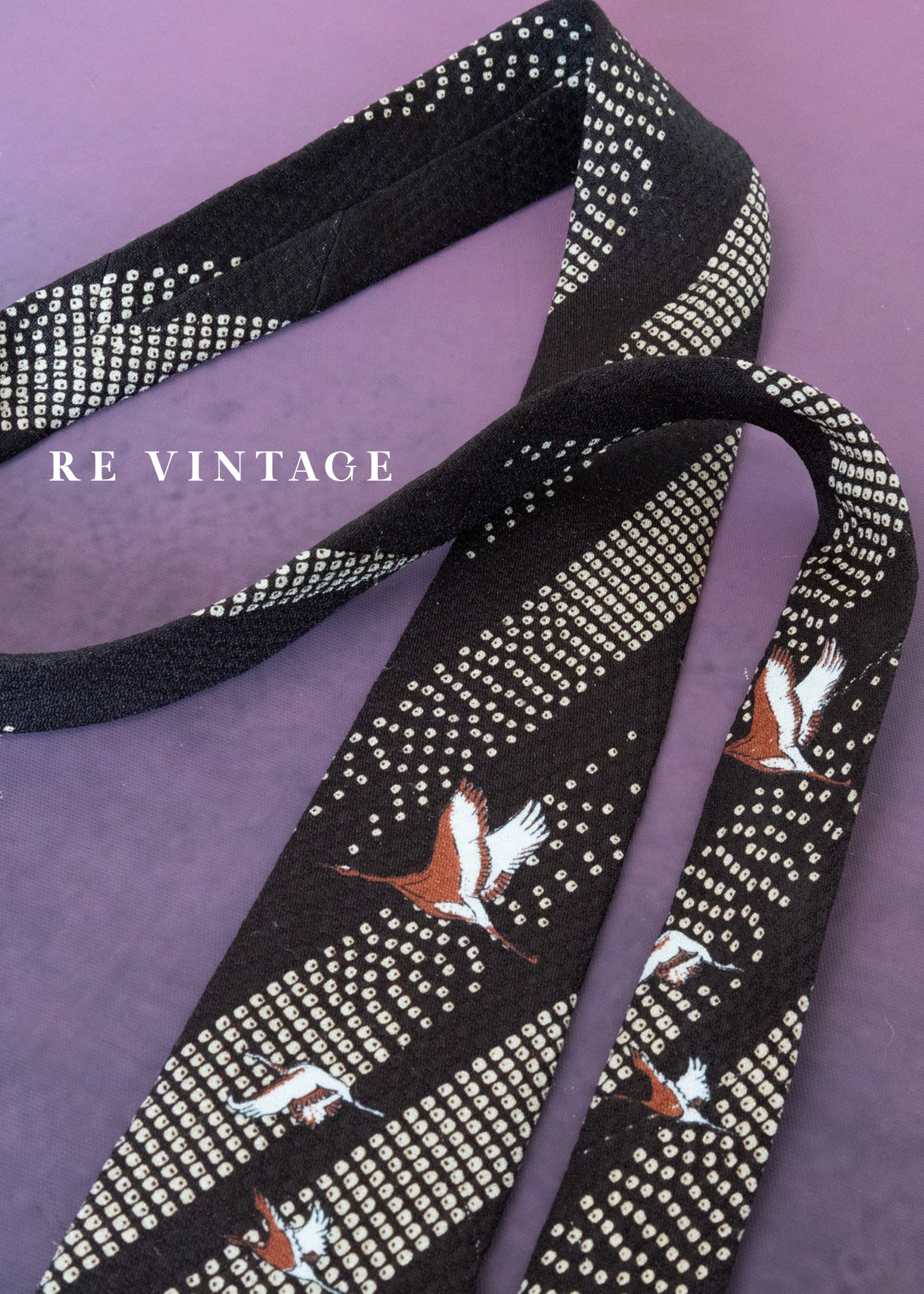 優雅飛鳥的咖啡之夜領帶