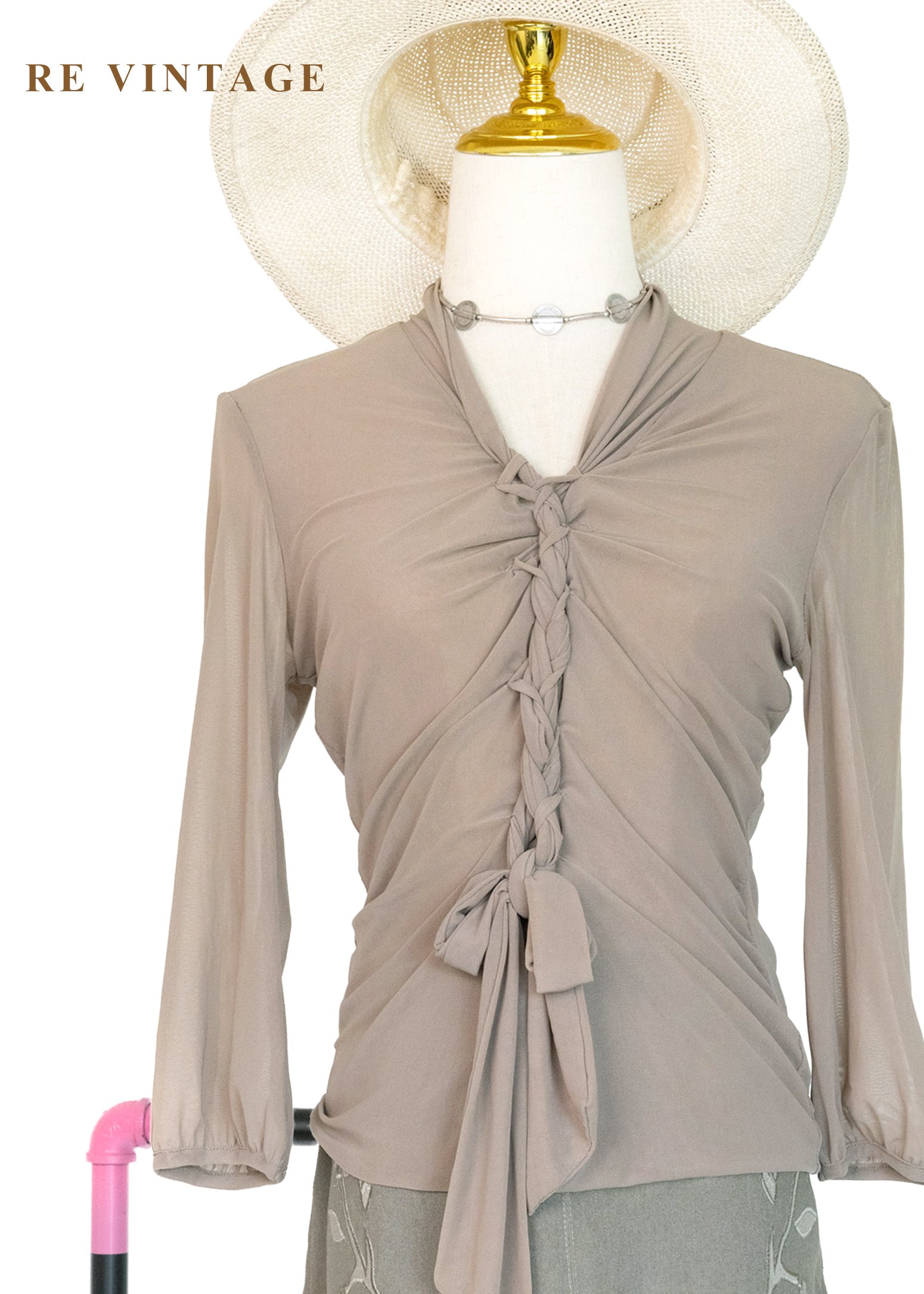 沙丘之歌 - 編織美學上衣